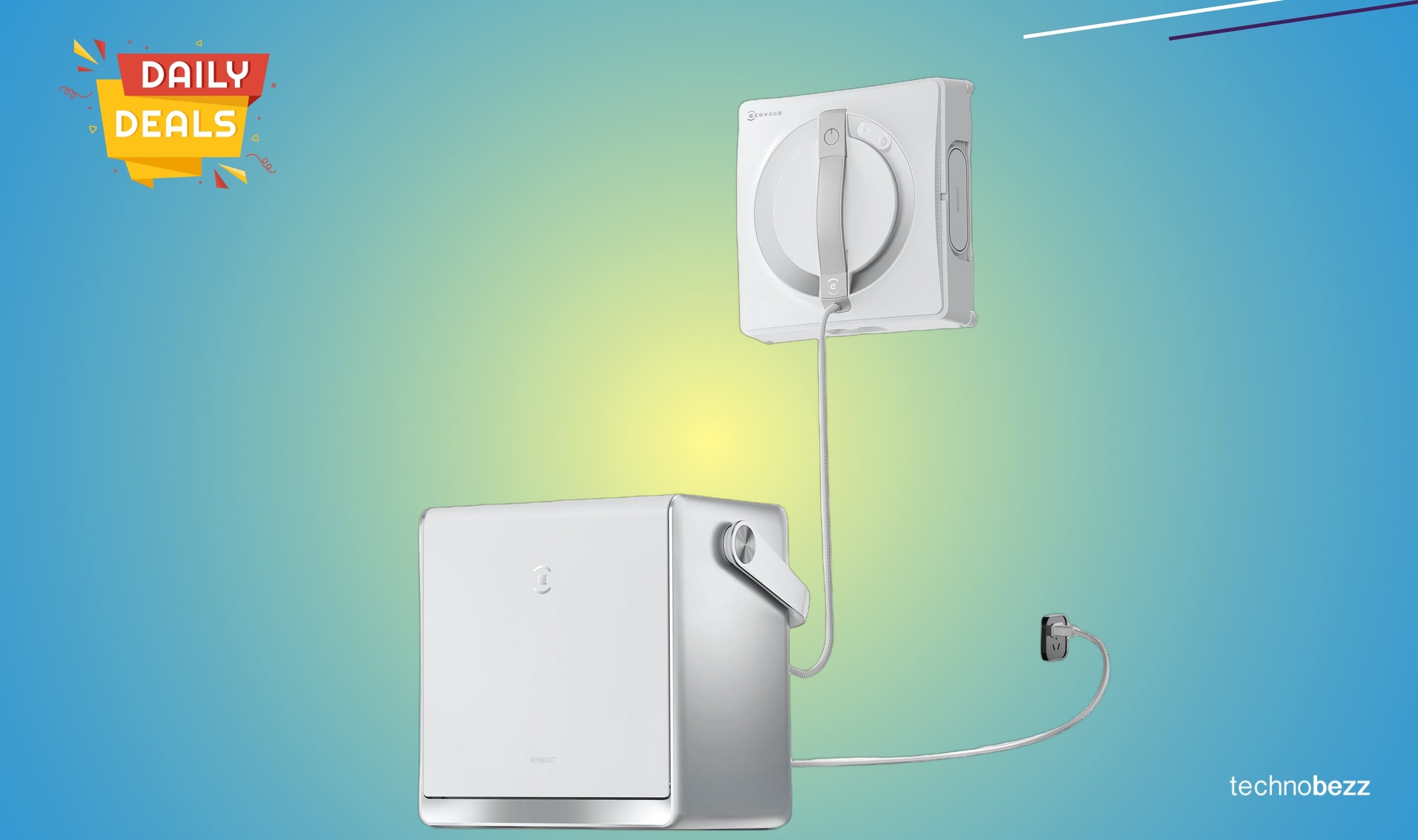 ECOVACS WINBOT W2 PRO Omni Portable Window drops to $499.99