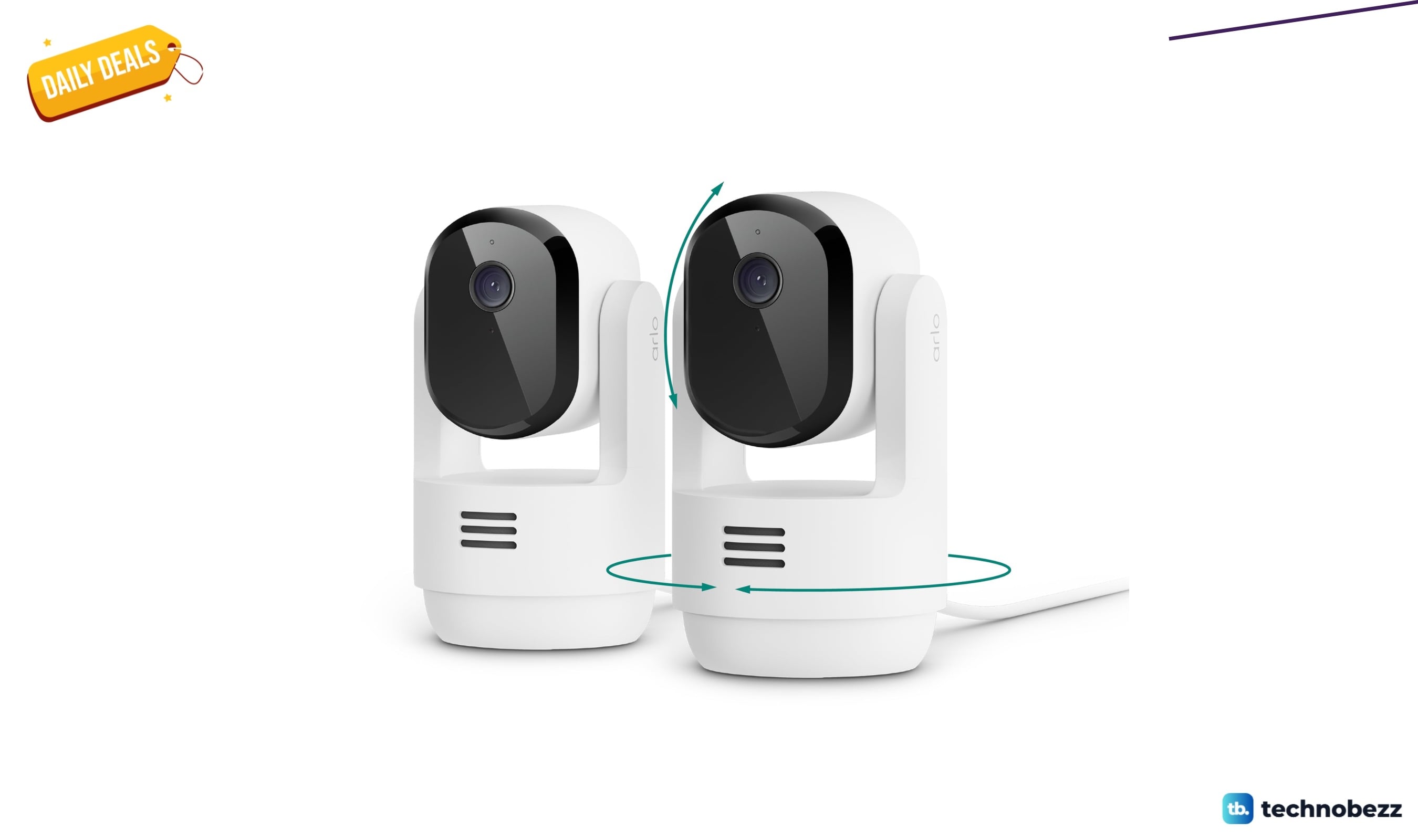 Arlo Essential Indoor Pan Tilt Zoom Security Camera drops to $34.19 ahead of Prime Big Deal Days