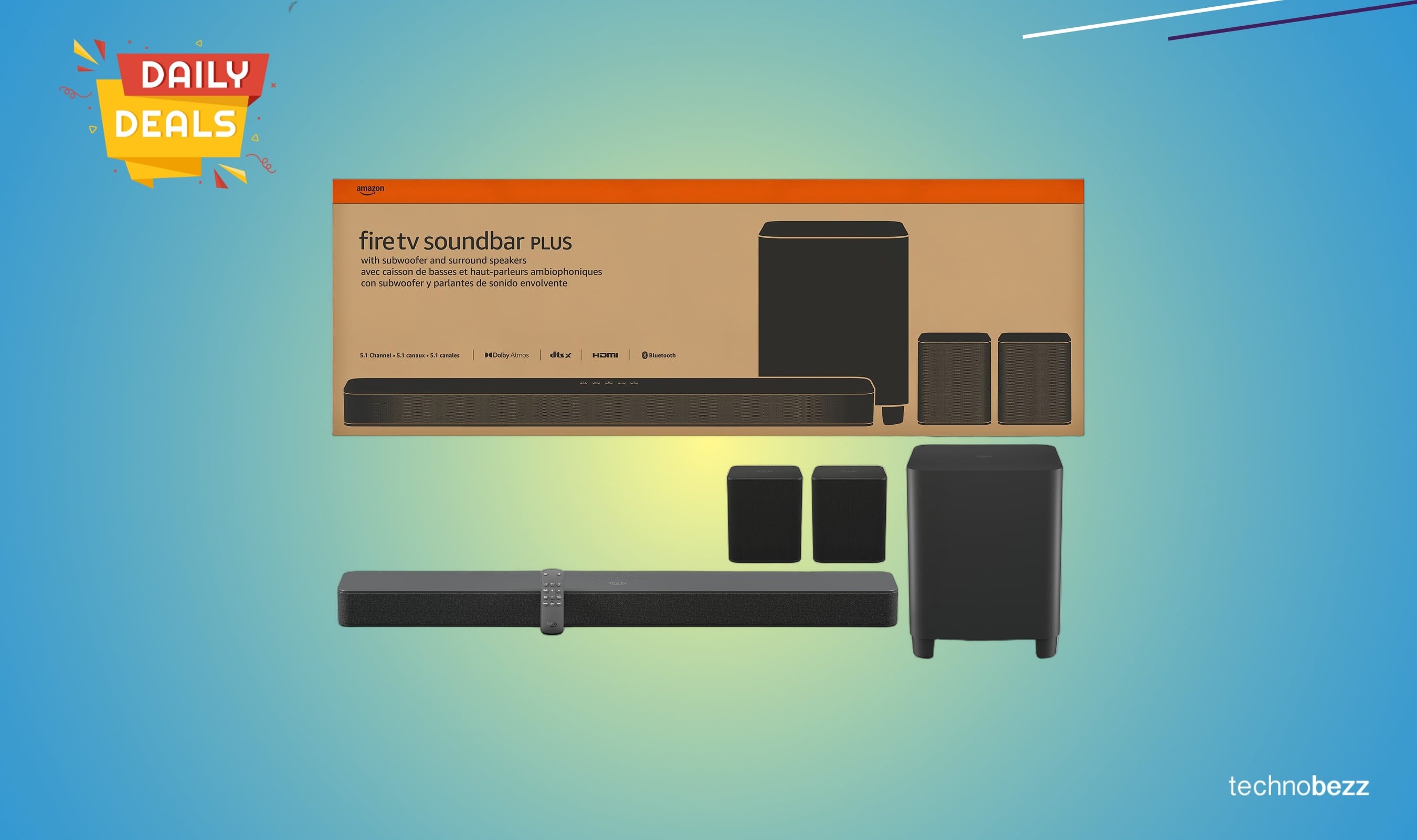 Amazon Fire TV Soundbar Plus drops to $414.99