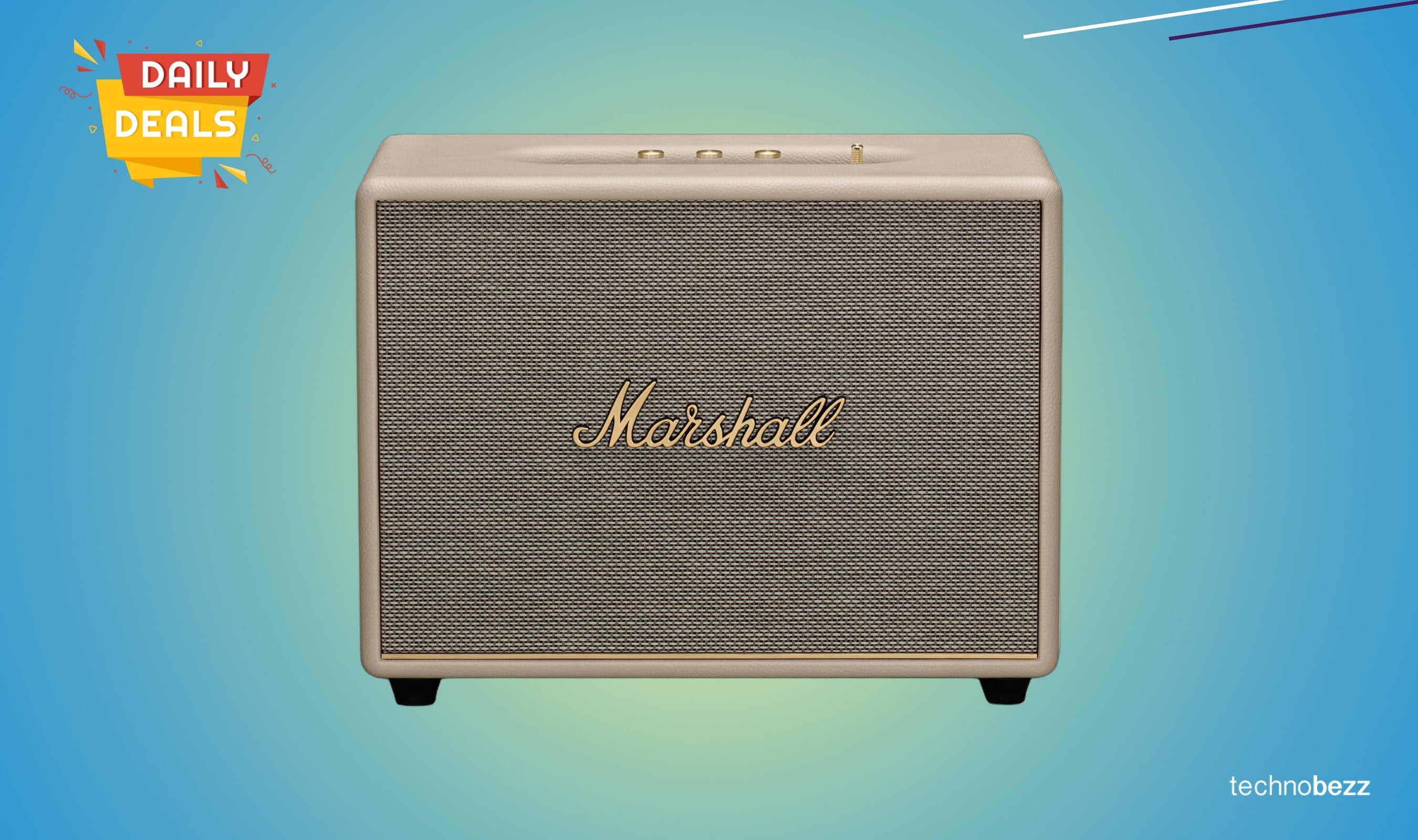 Marshall Woburn III Bluetooth Home Speaker now available for $499.99