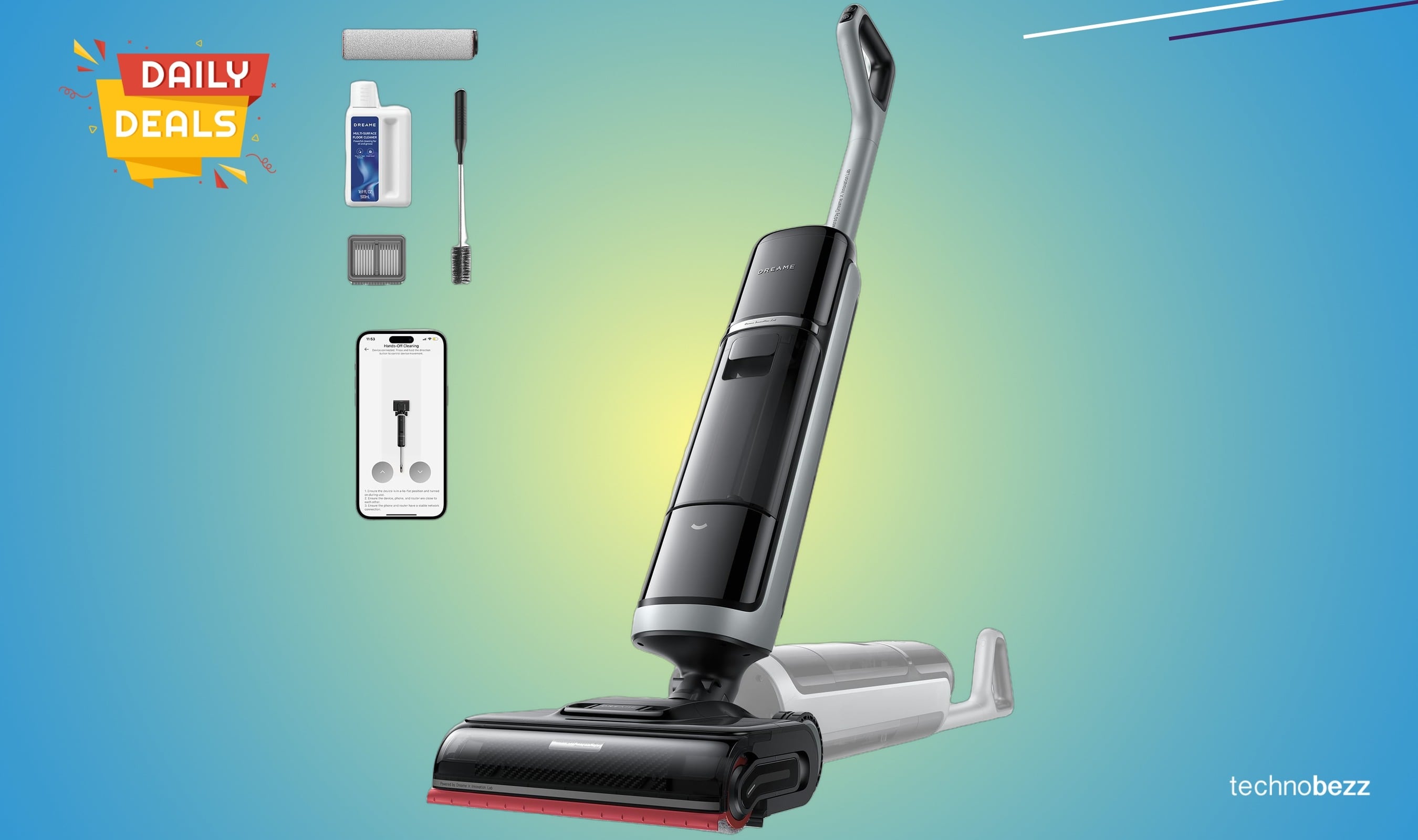 DREAME H15 Pro Heat Wet Dry Vacuum drops to $514.65