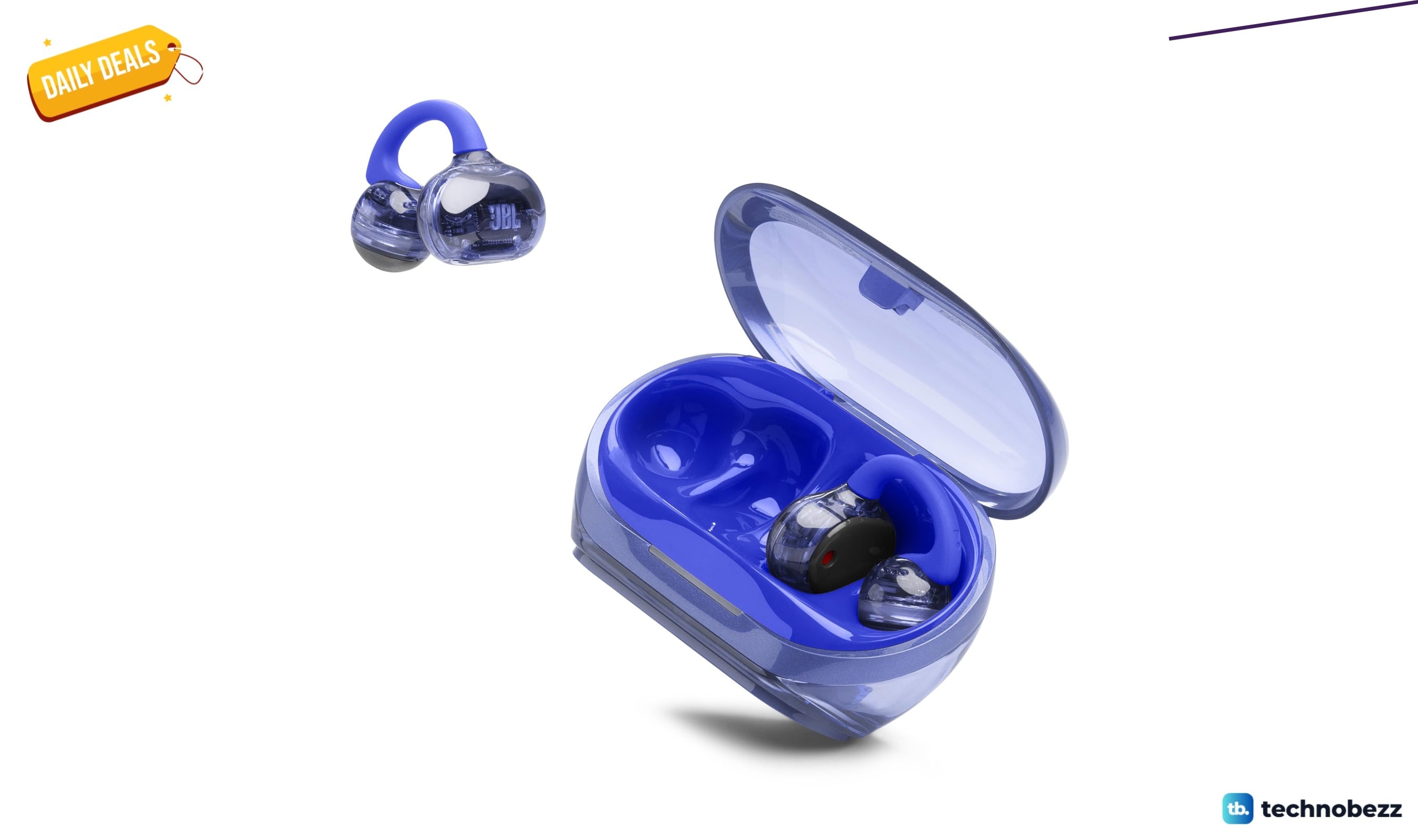 JBL Soundgear Clips open-ear headphones discounted to $85.71