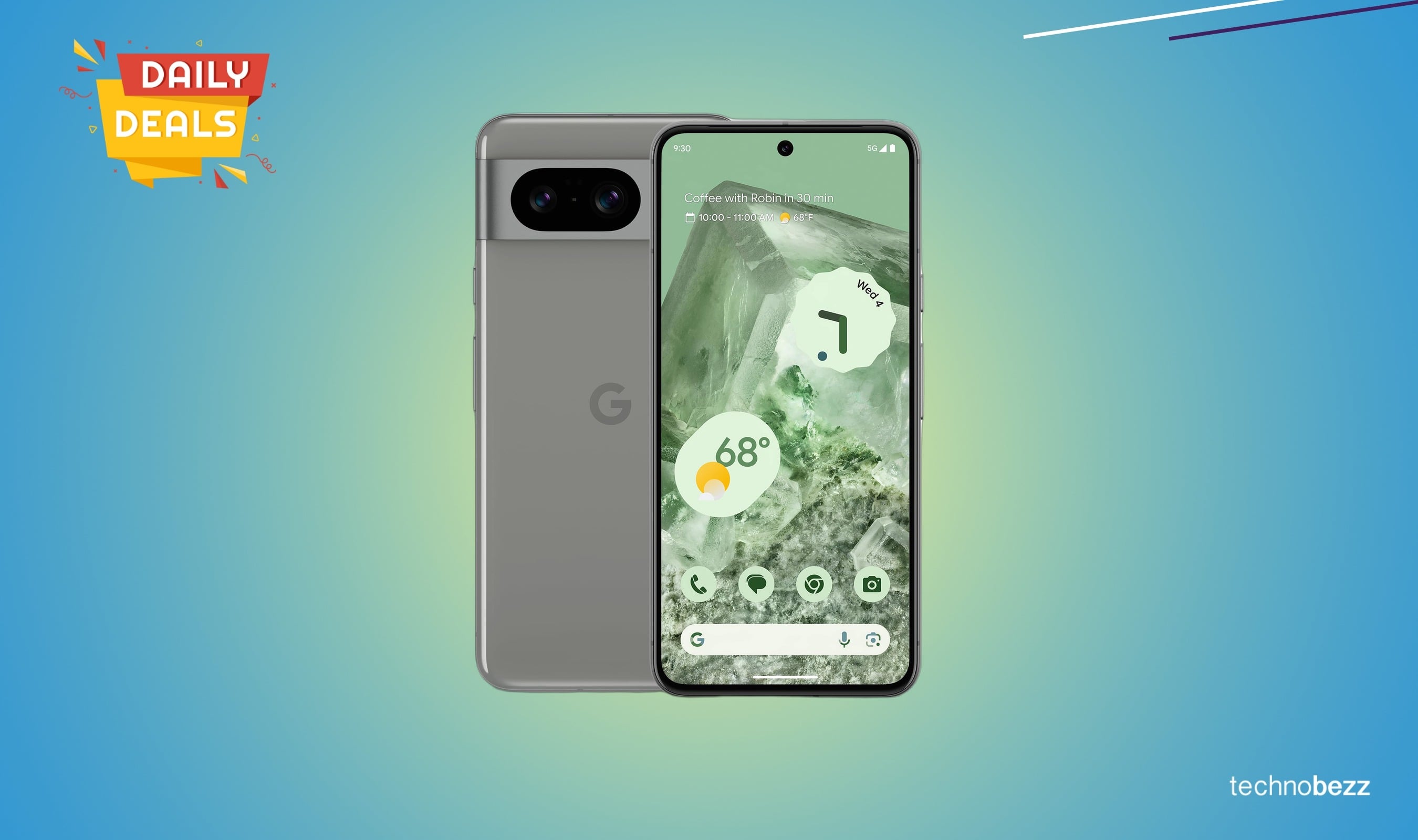 Google Pixel 8 Unlocked Smartphone Drops to $476.26