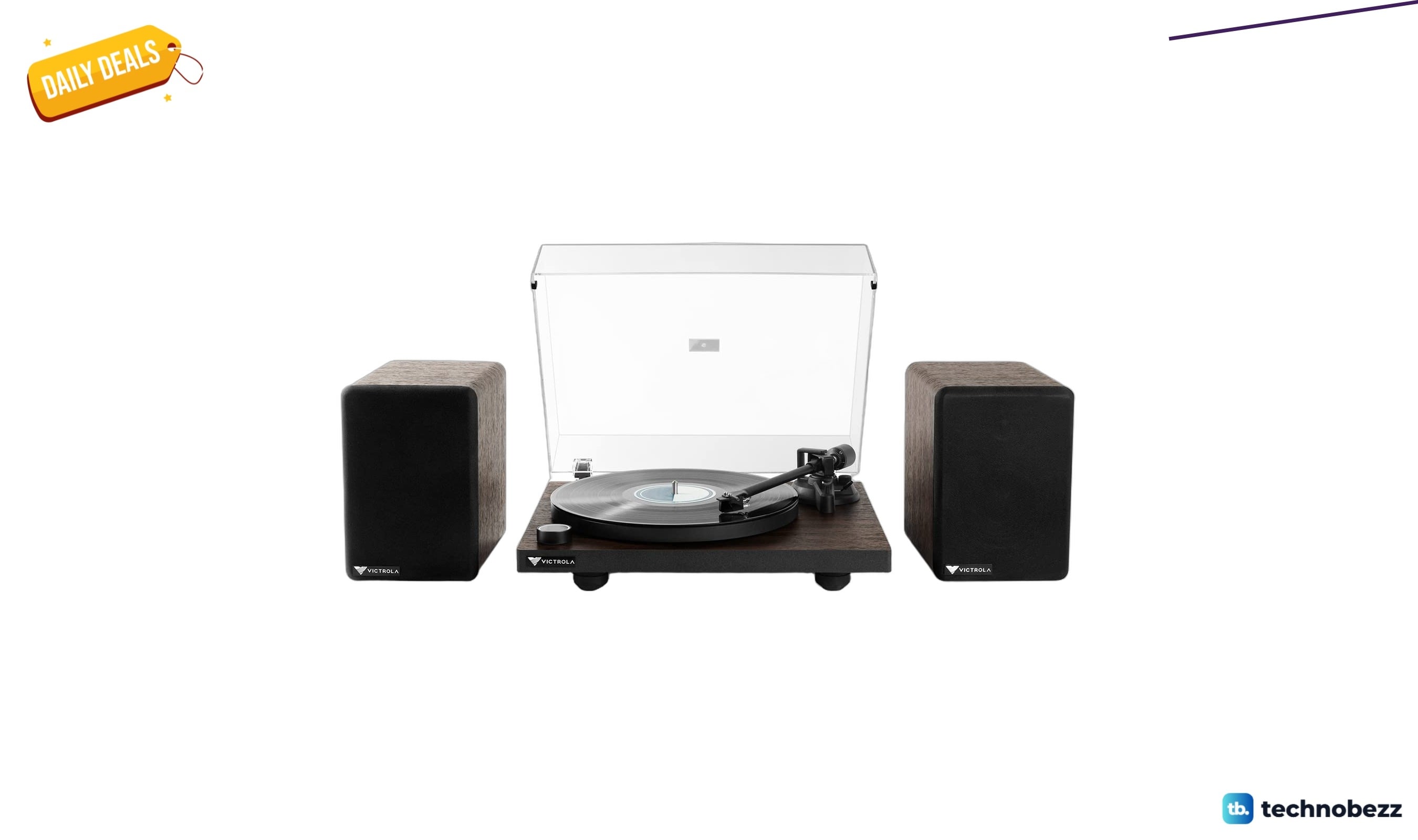 Victrola Turntable System with T1 Vinyl drops to $199.99 at Amazon