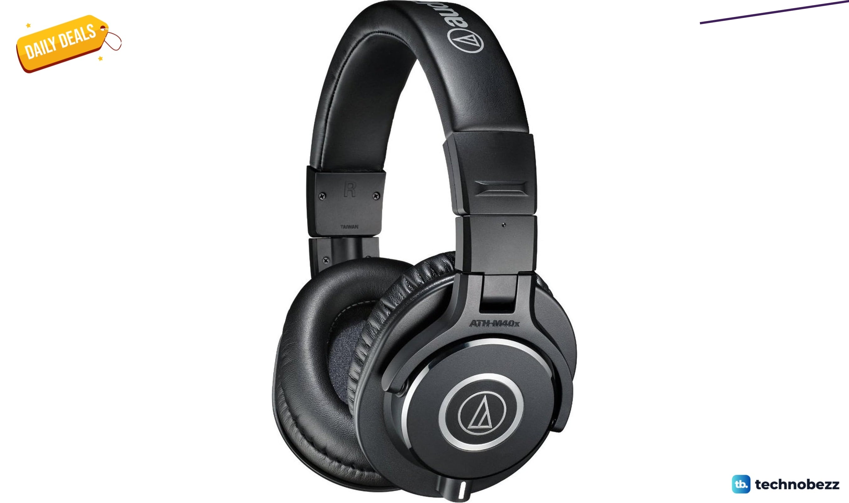 Audio-Technica ATH-M40x Studio Monitor Headphones down to $95.92 on Amazon