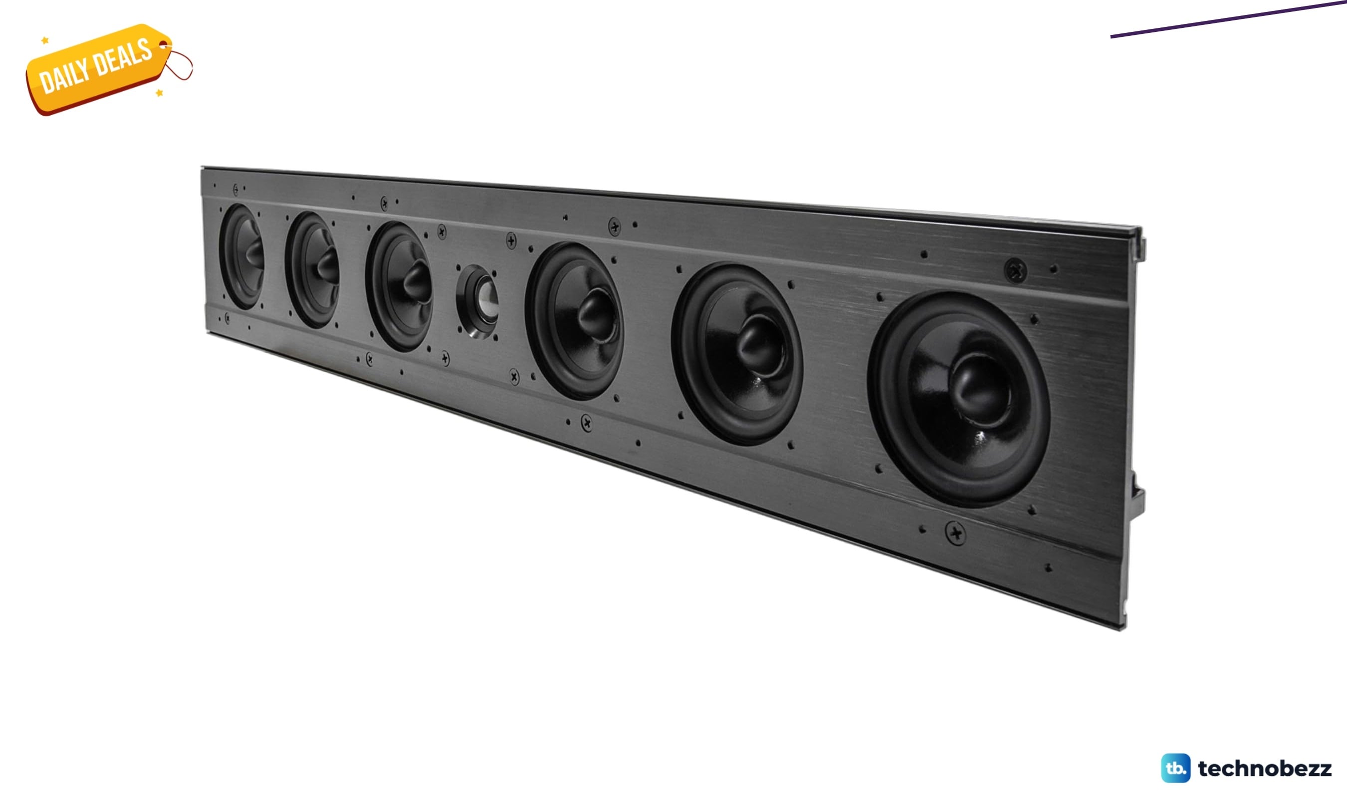 Earthquake Sound EWSLA63 In-Wall Line Array LCR drops to $304.07