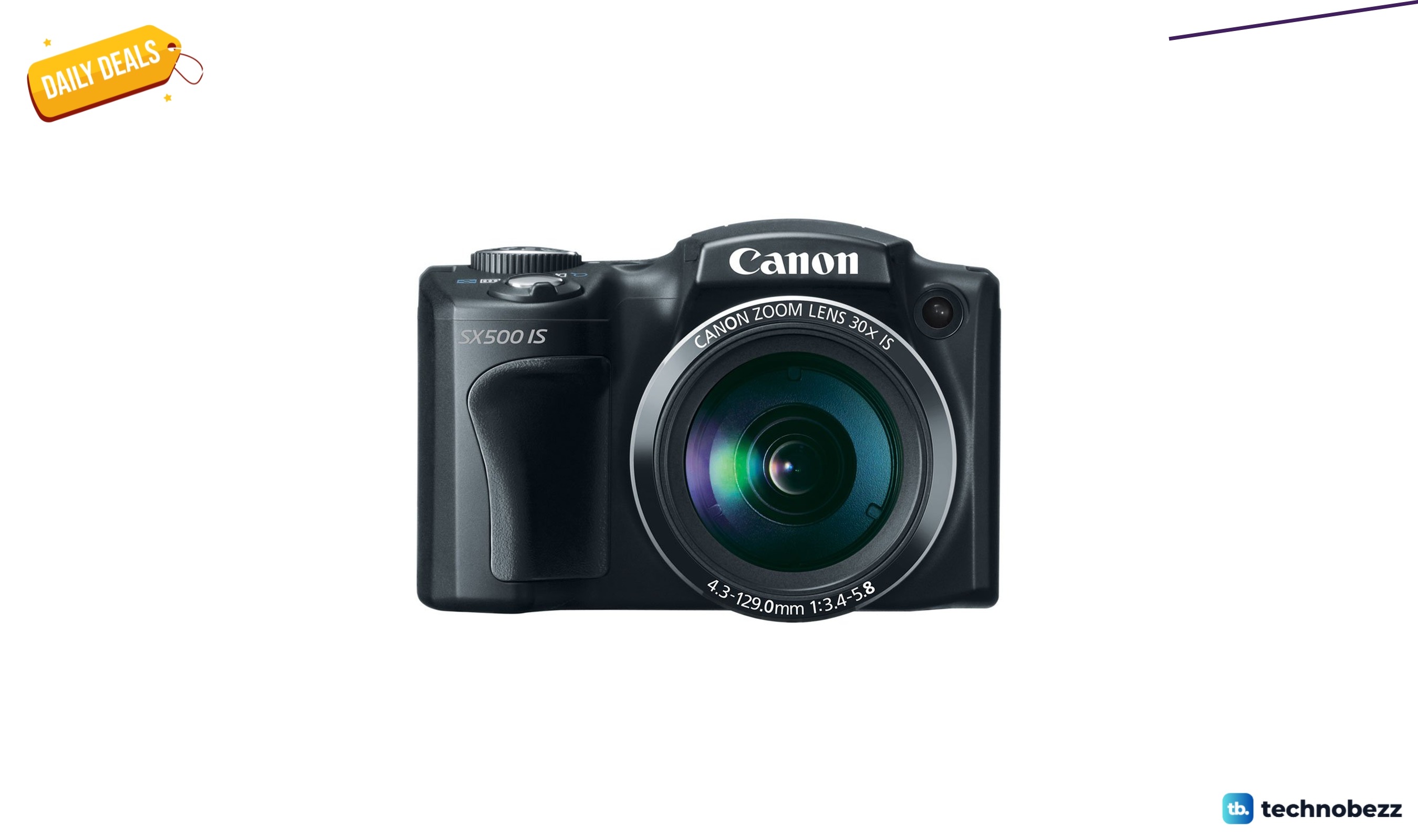 Canon PowerShot SX500 IS 16.0 MP Digital Camera drops to $343.49, its lowest price yet