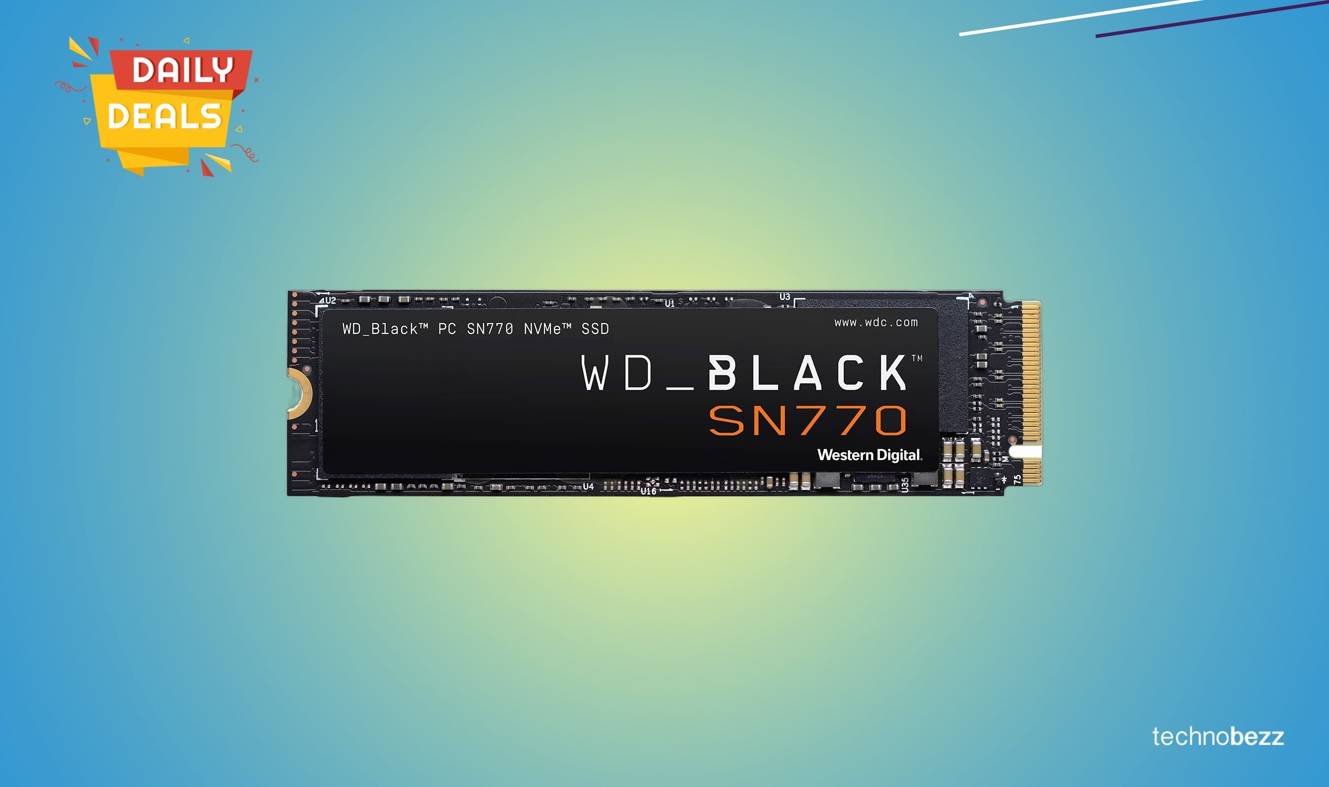 WD_BLACK SN770 2TB Gaming SSD drops to $349.99