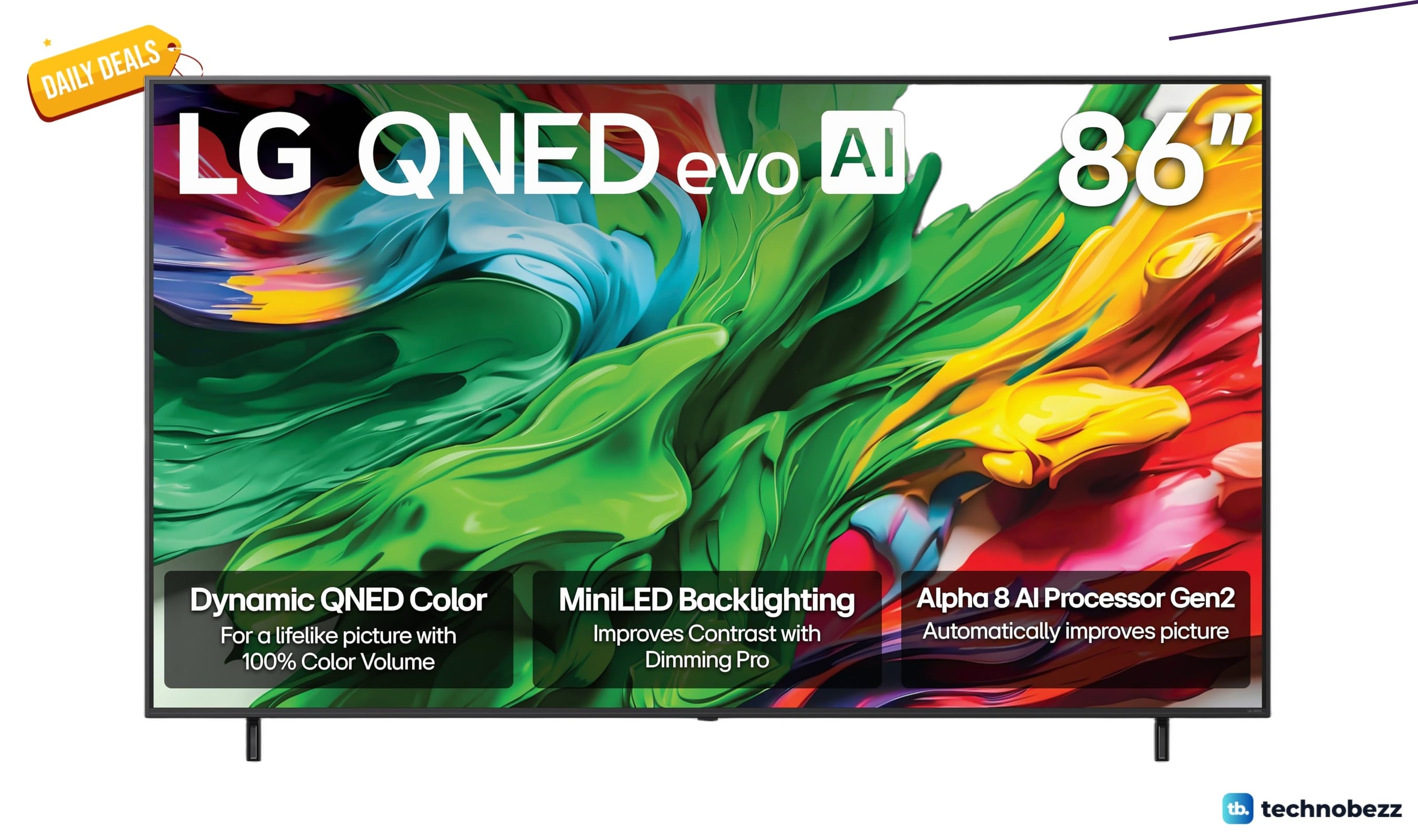 LG Class QNED evo AI QNED85A Mini drops to $1479.99 on Amazon