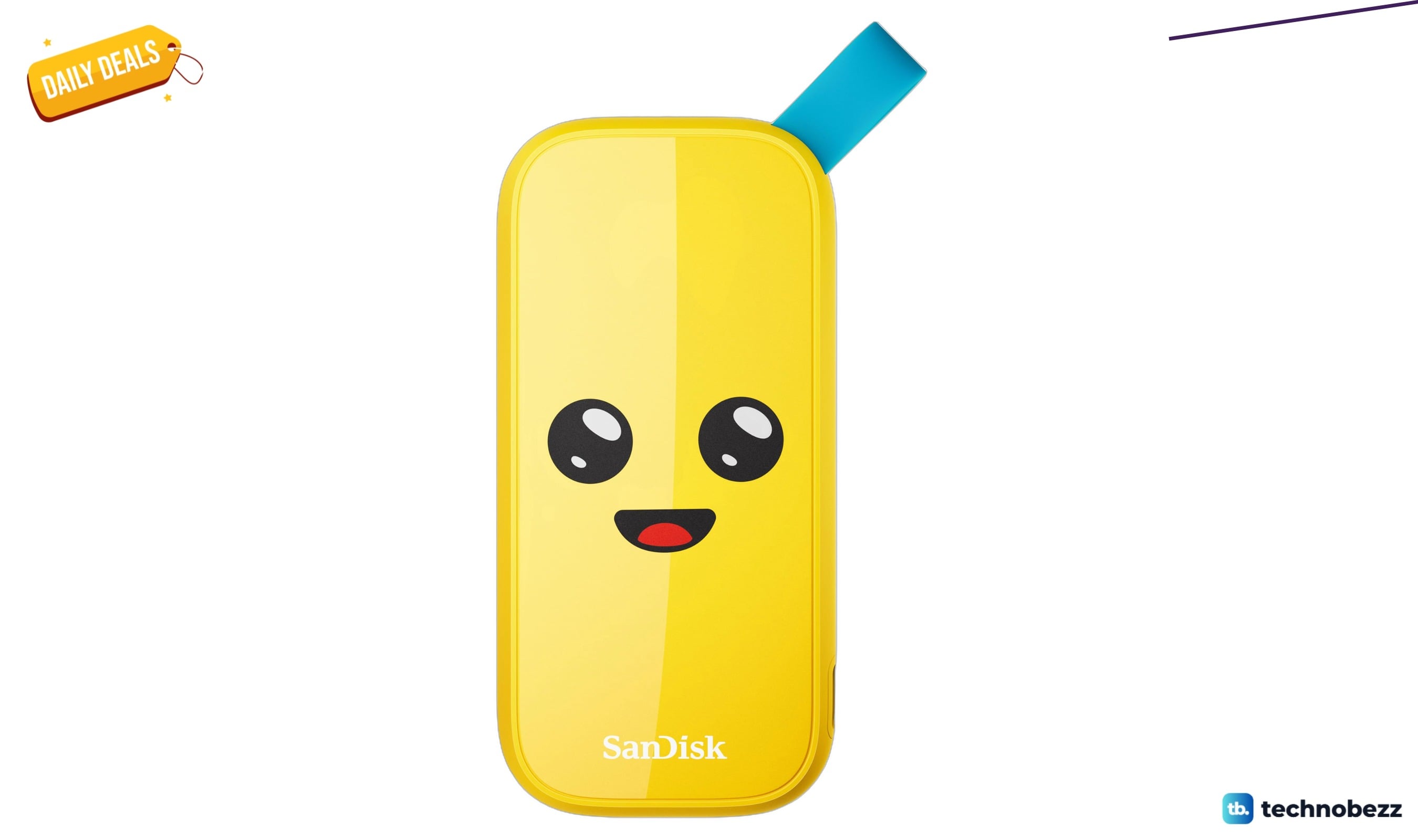 SANDISK Fortnite Portable SSD Peely Edition drops to $166.84