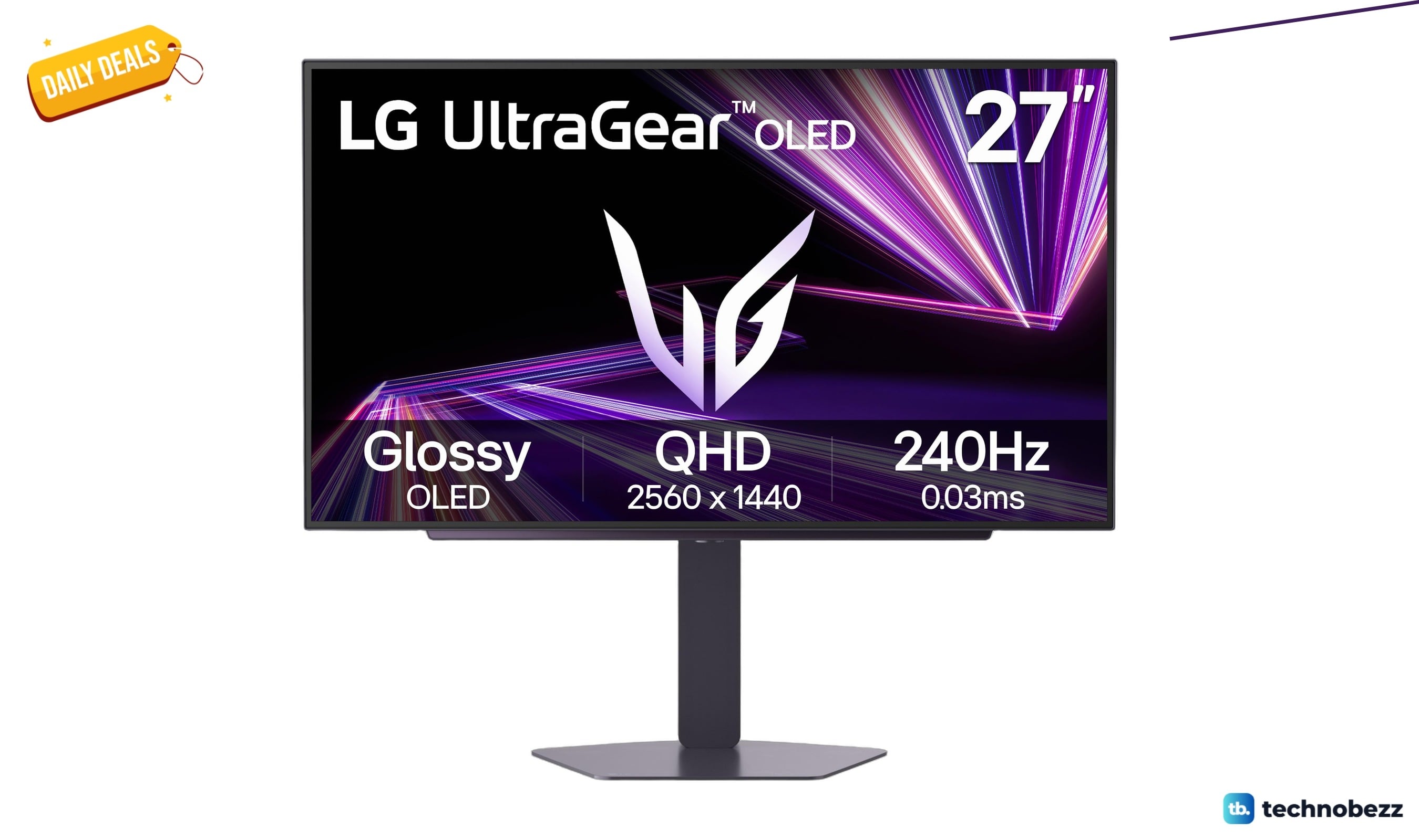 LG 27GX704A-B Ultragear QHD OLED Gaming Monitor drops to $459.95