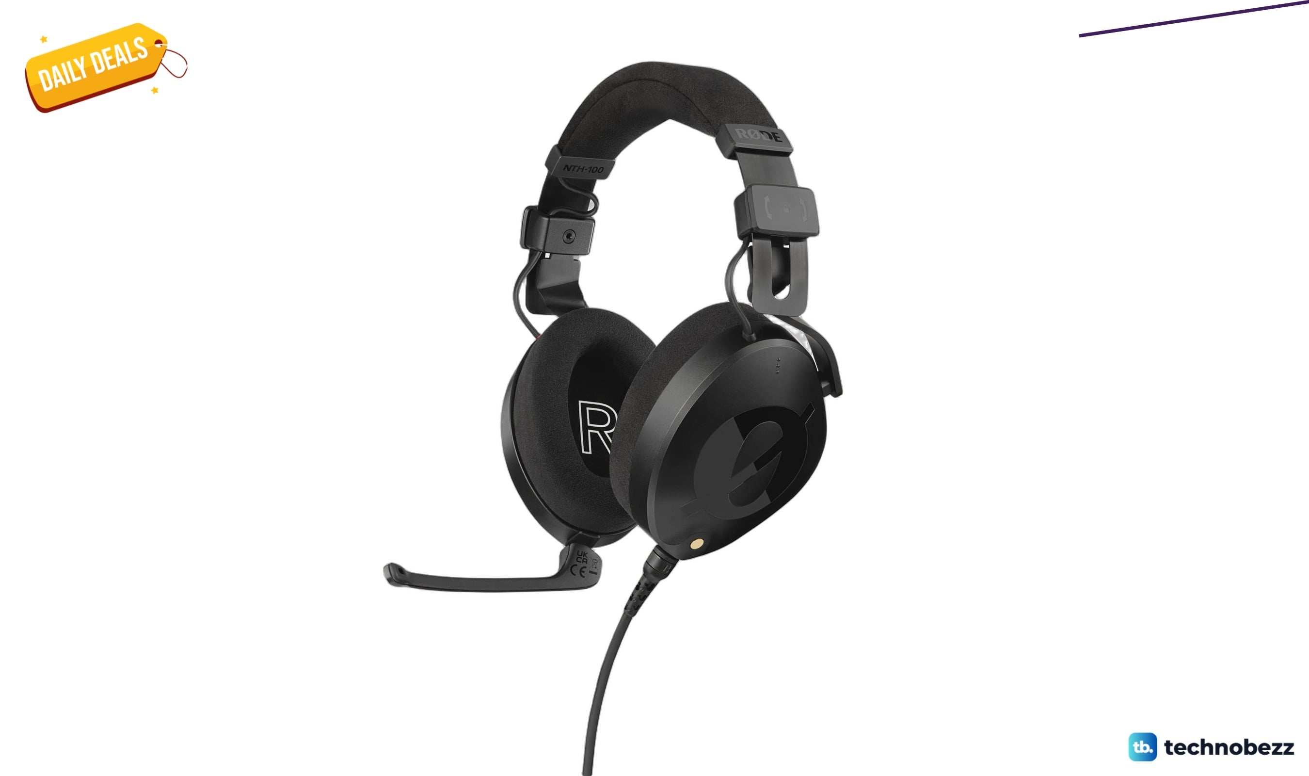 RØDE NTH-100M Professional Over-ear Headset drops to $149