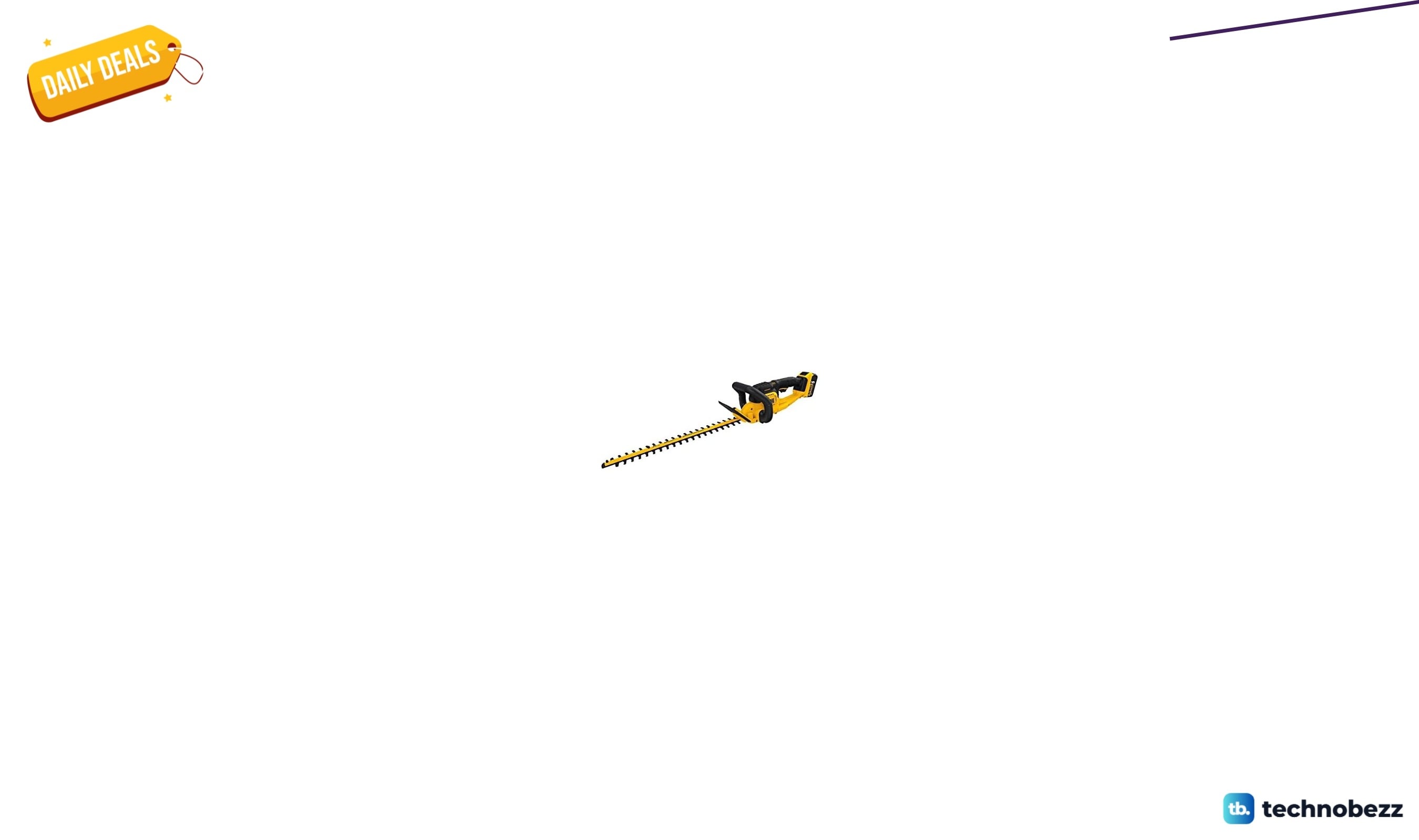 DEWALT DCHT820P1 20V MAX* Hedge Trimmer Kit available for $189.99 at Woot