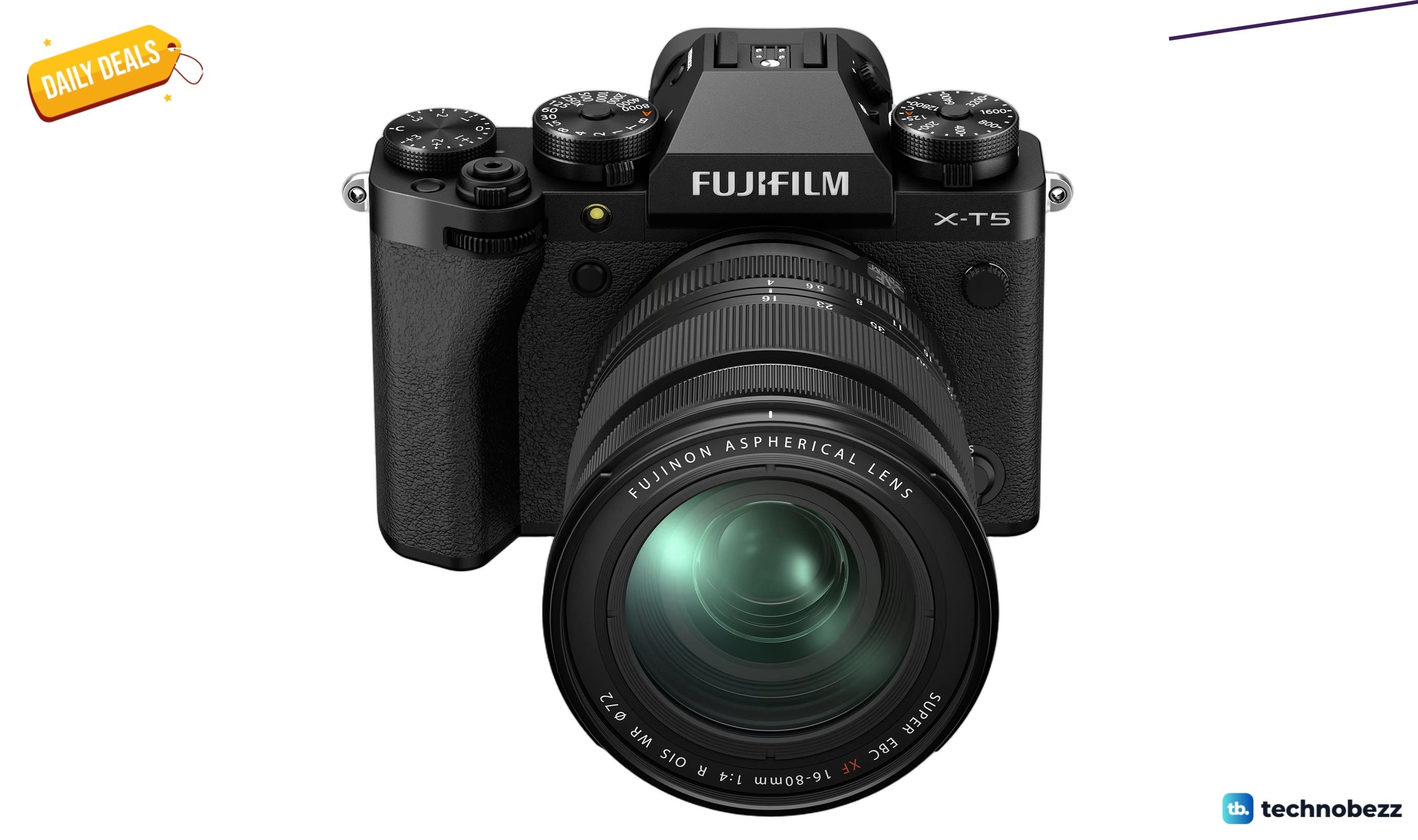 FUJIFILM X-T5 kit with XF16-80mm lens drops to $2399 on Amazon
