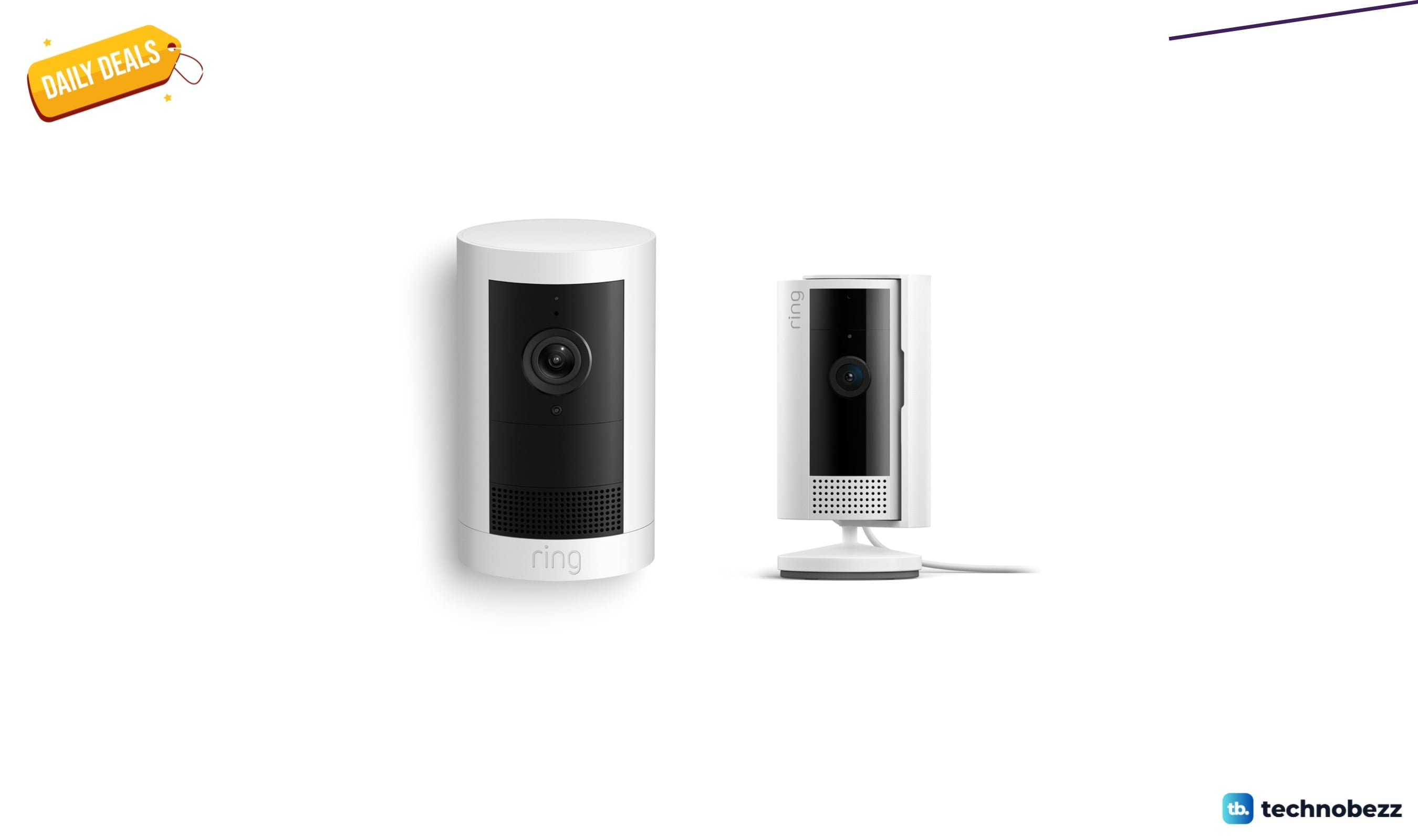 Ring Outdoor Cam Plus and Indoor Cam bundle drops to $64.99 for Prime Day