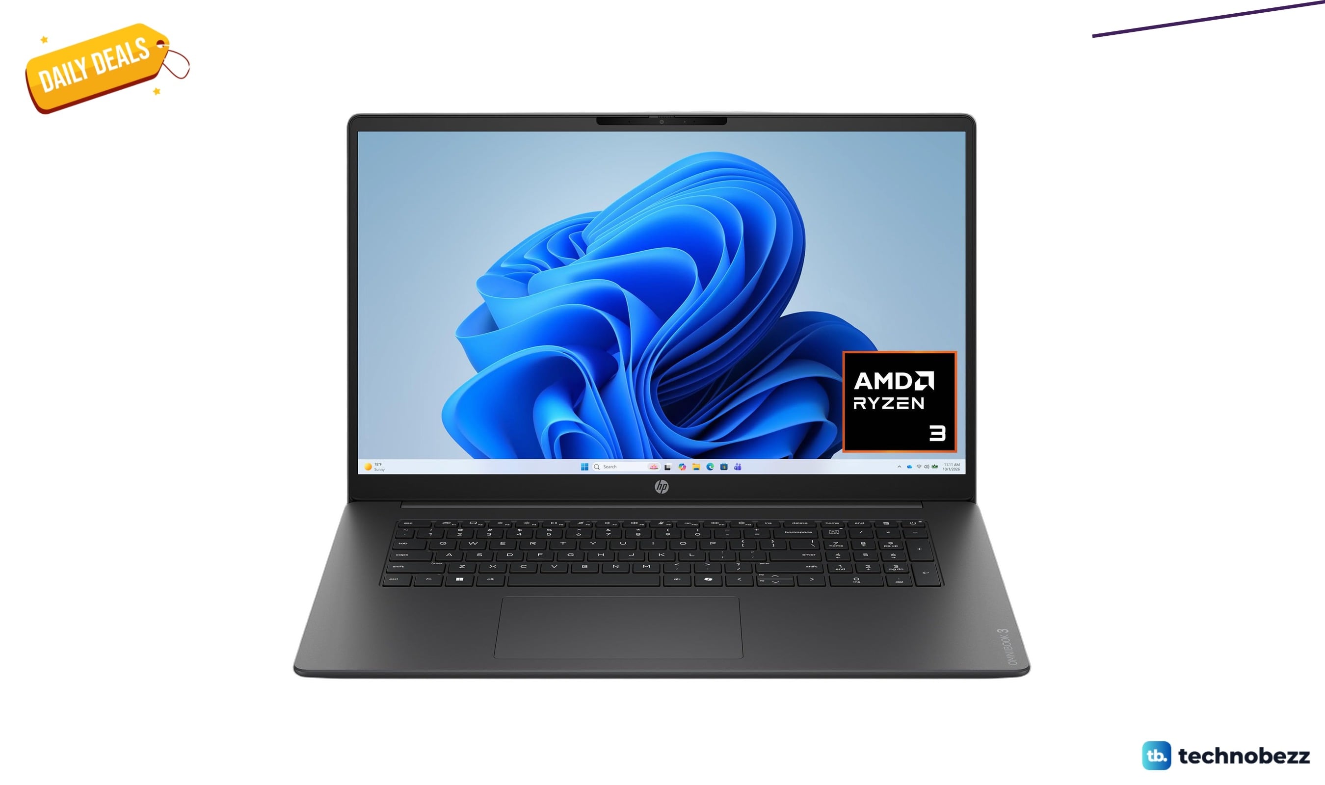 HP OmniBook 3 17.3 PC with FHD Display drops to $694.39