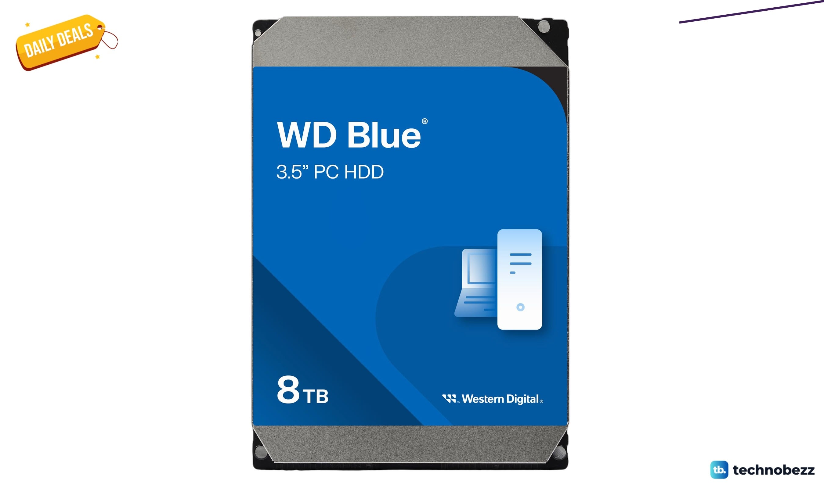 Western Digital WD Blue 8TB internal hard drive drops to $228.99 on Amazon