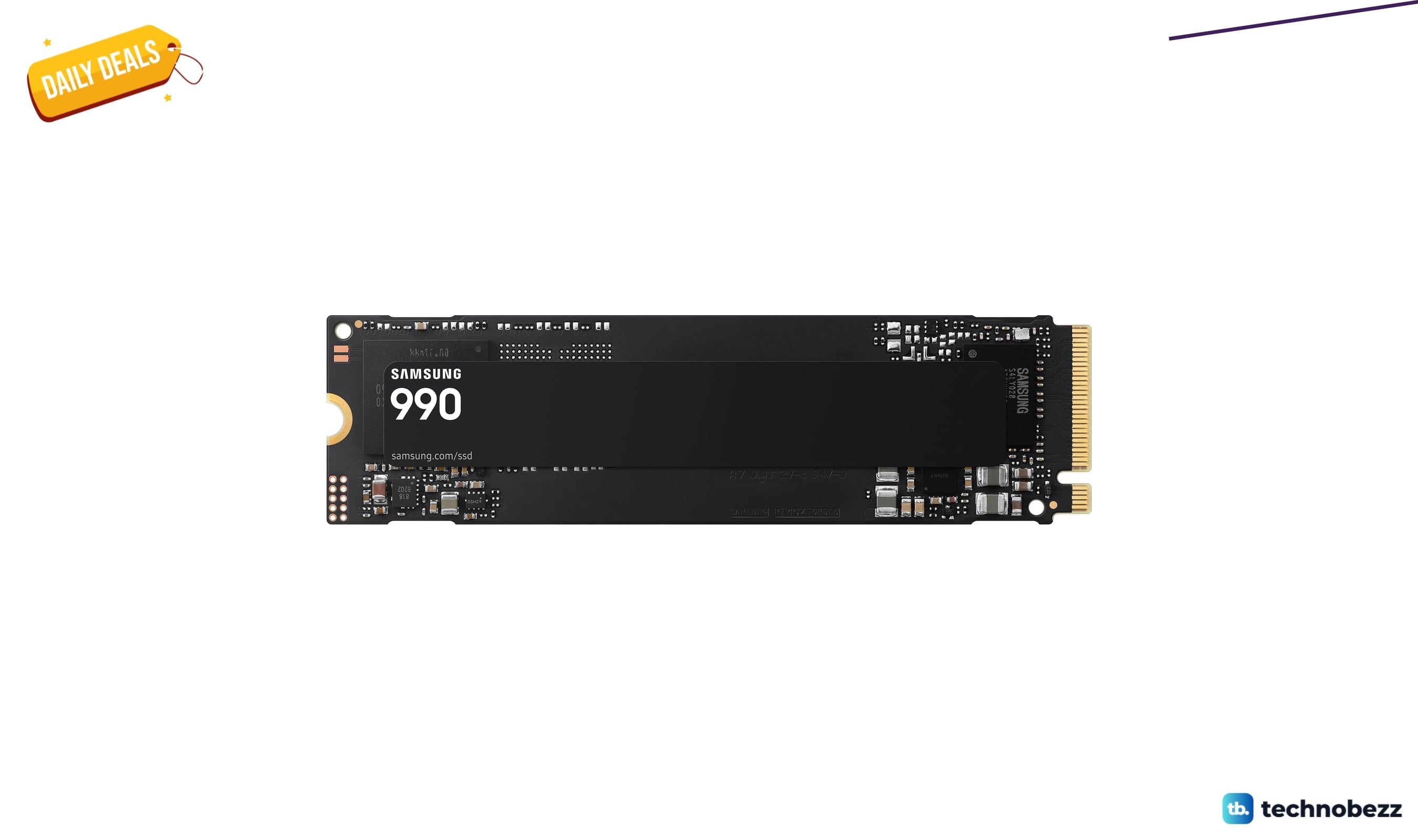 Samsung Internal SSD 990 with Read/Write Speeds drops to $229.99