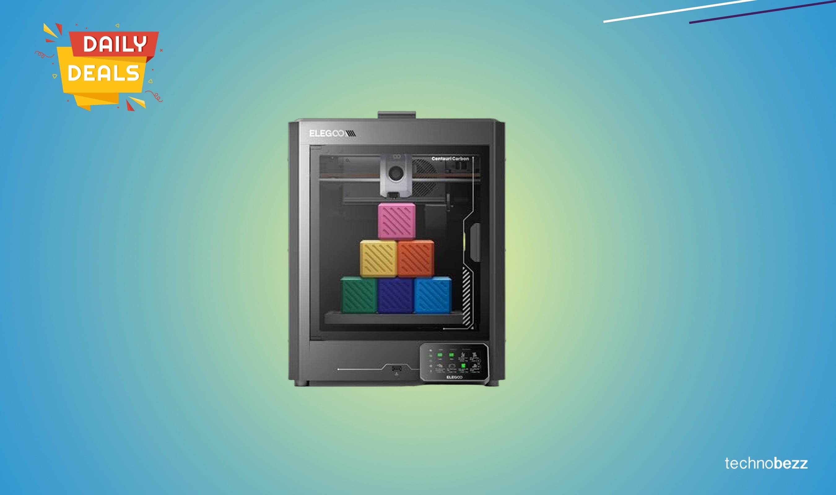 ELEGOO Centauri Carbon 3D Printer now available for $290.69