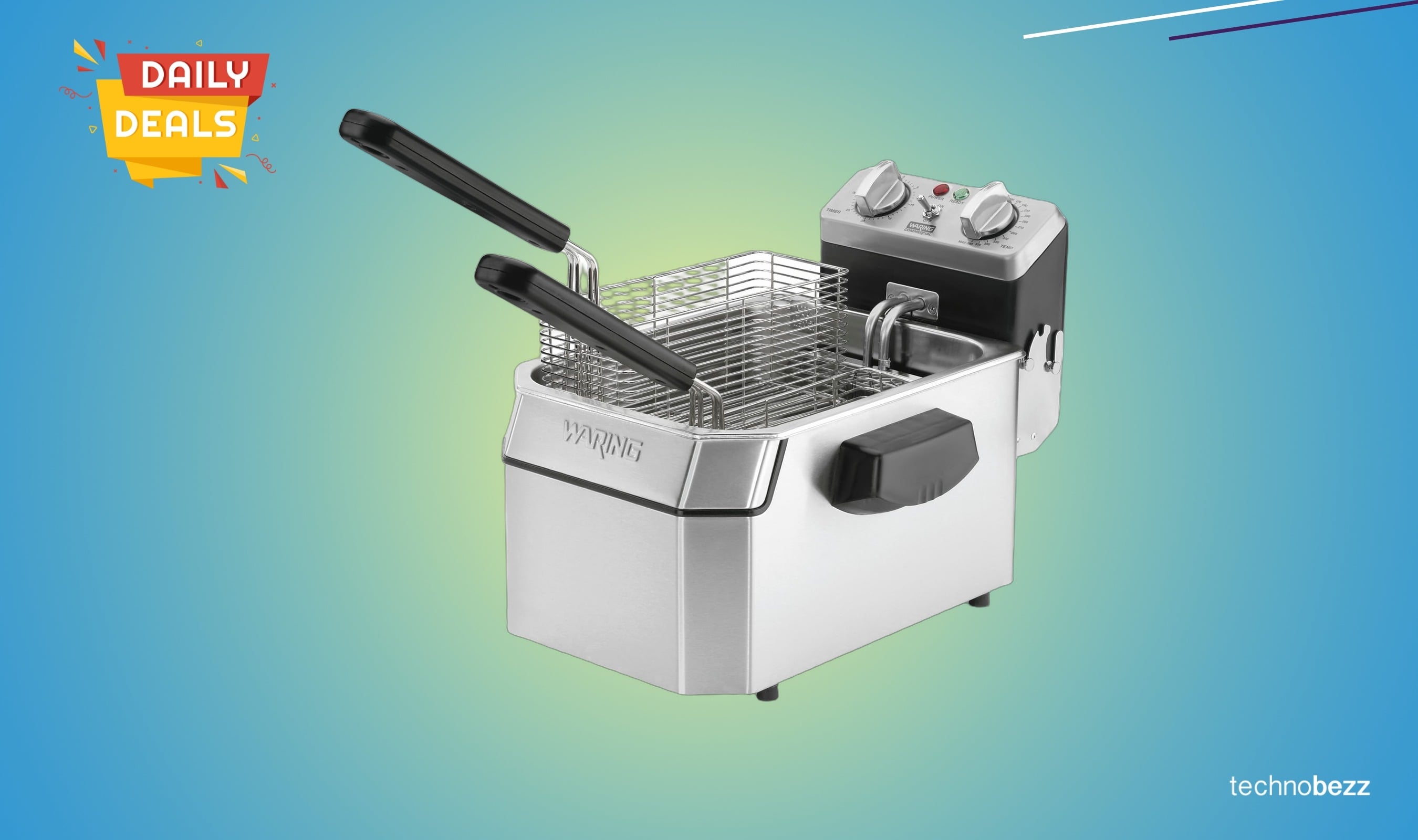 Waring Commercial WDF1000 deep fryer drops to $312.73 on Amazon