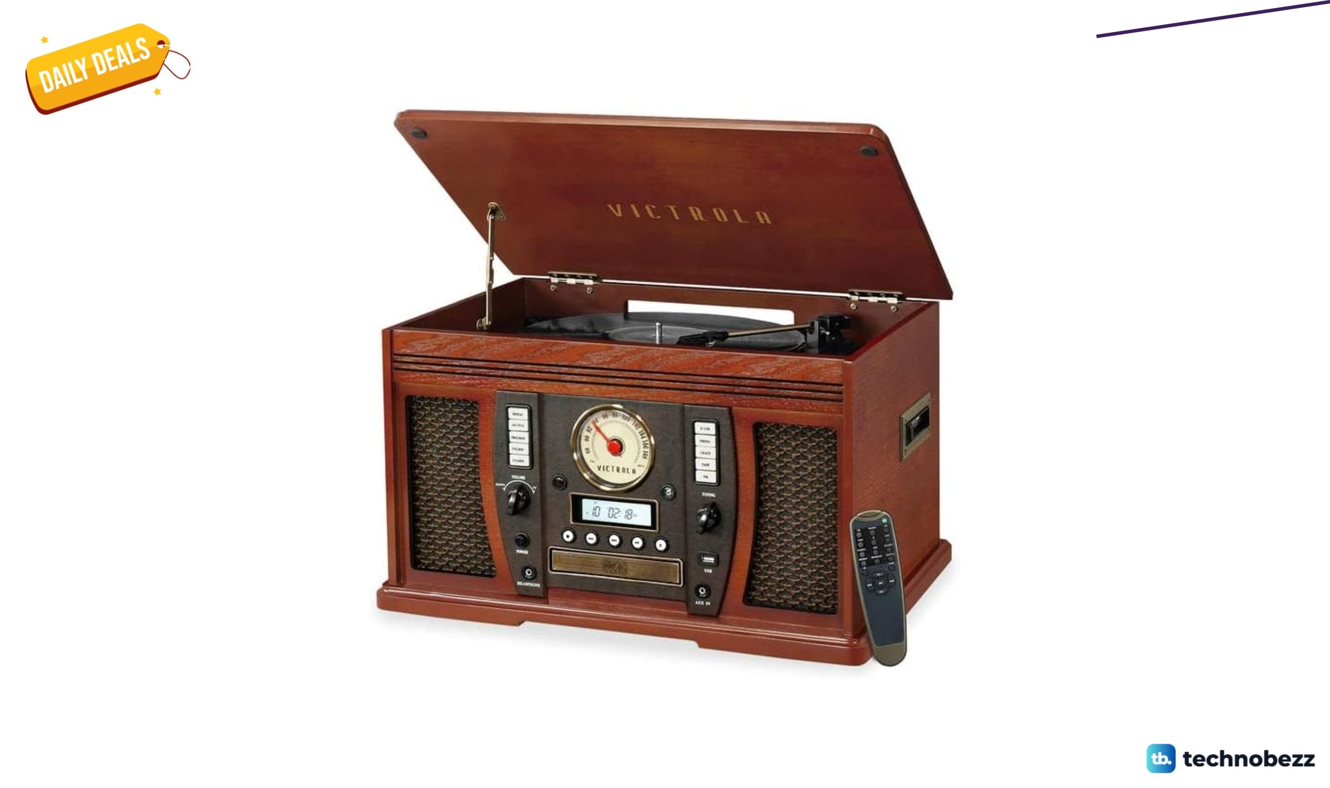 Victrola Aviator 8-in-1 turntable falls to $149.95 in Amazon deal