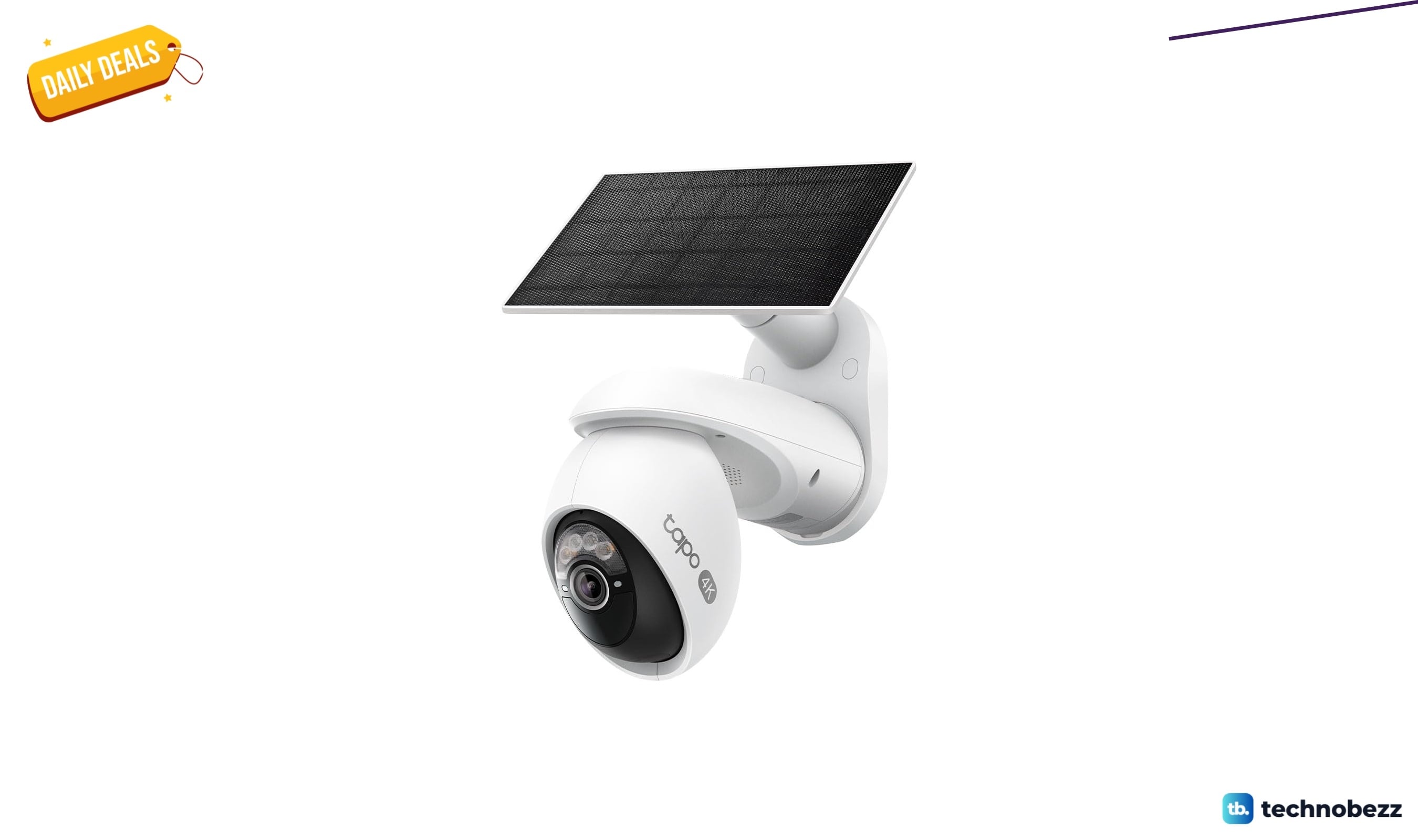 Tapo 4K Outdoor Pan/Tilt Wireless Security Camera drops to $106.99 ahead of Prime Big Deal Days