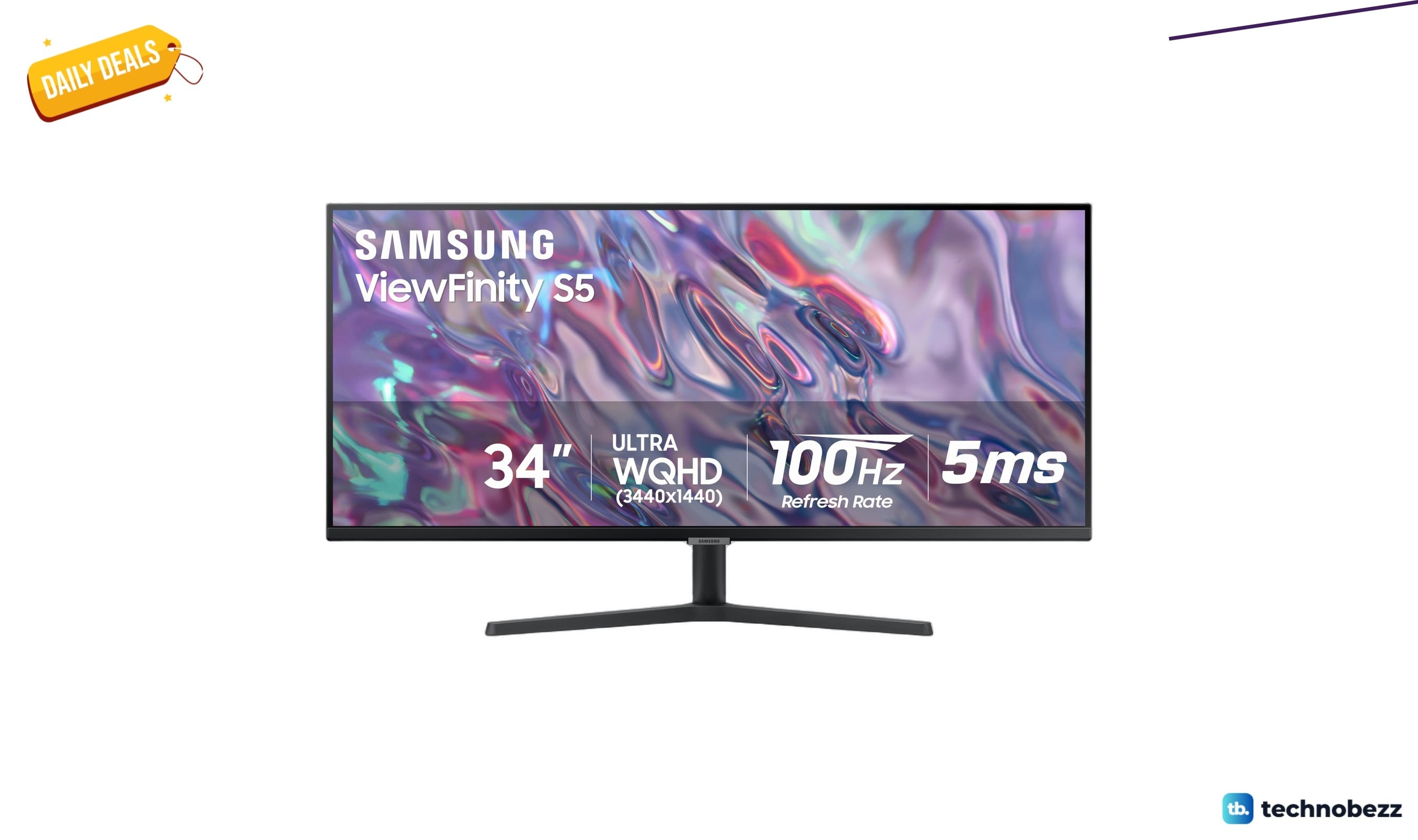 Samsung 34 Inch ViewFinity S50GC Ultra WQHD Monitor Drops to $219.99
