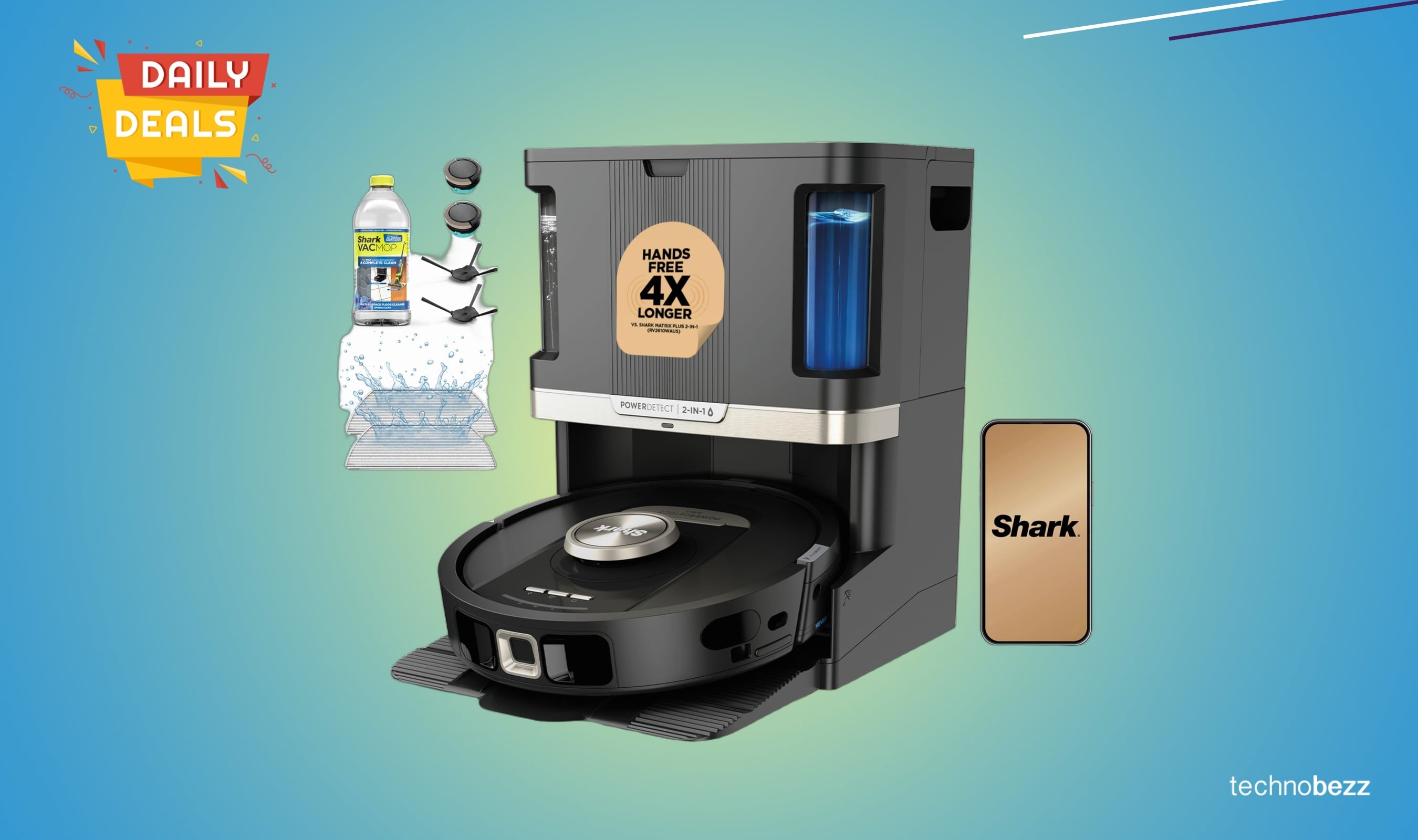 Shark Robot Vacuum & Mop Combo, PowerDetect drops to $719.99