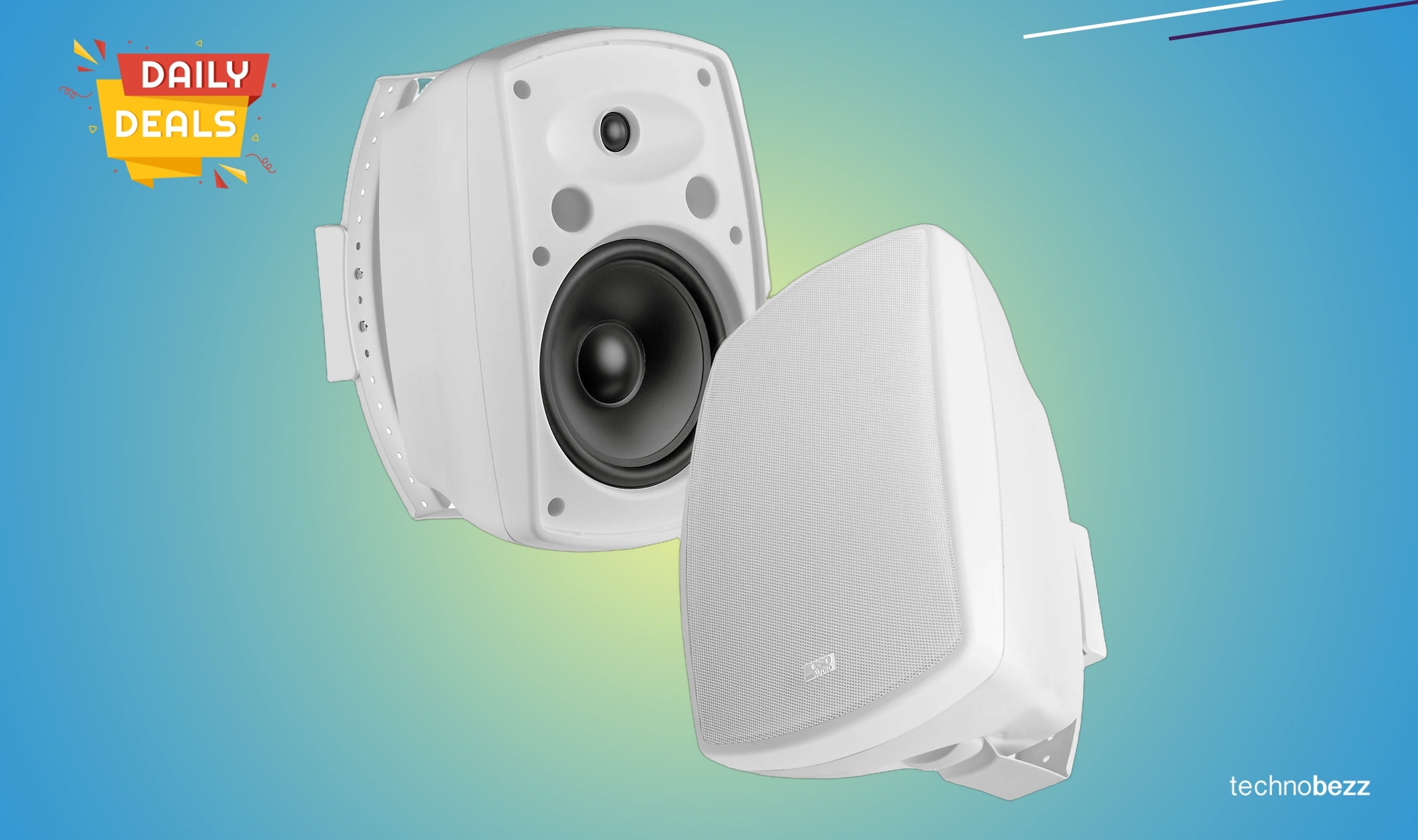 OSD Audio AP850-70V 8" Outdoor Patio Speaker drops to $291.48