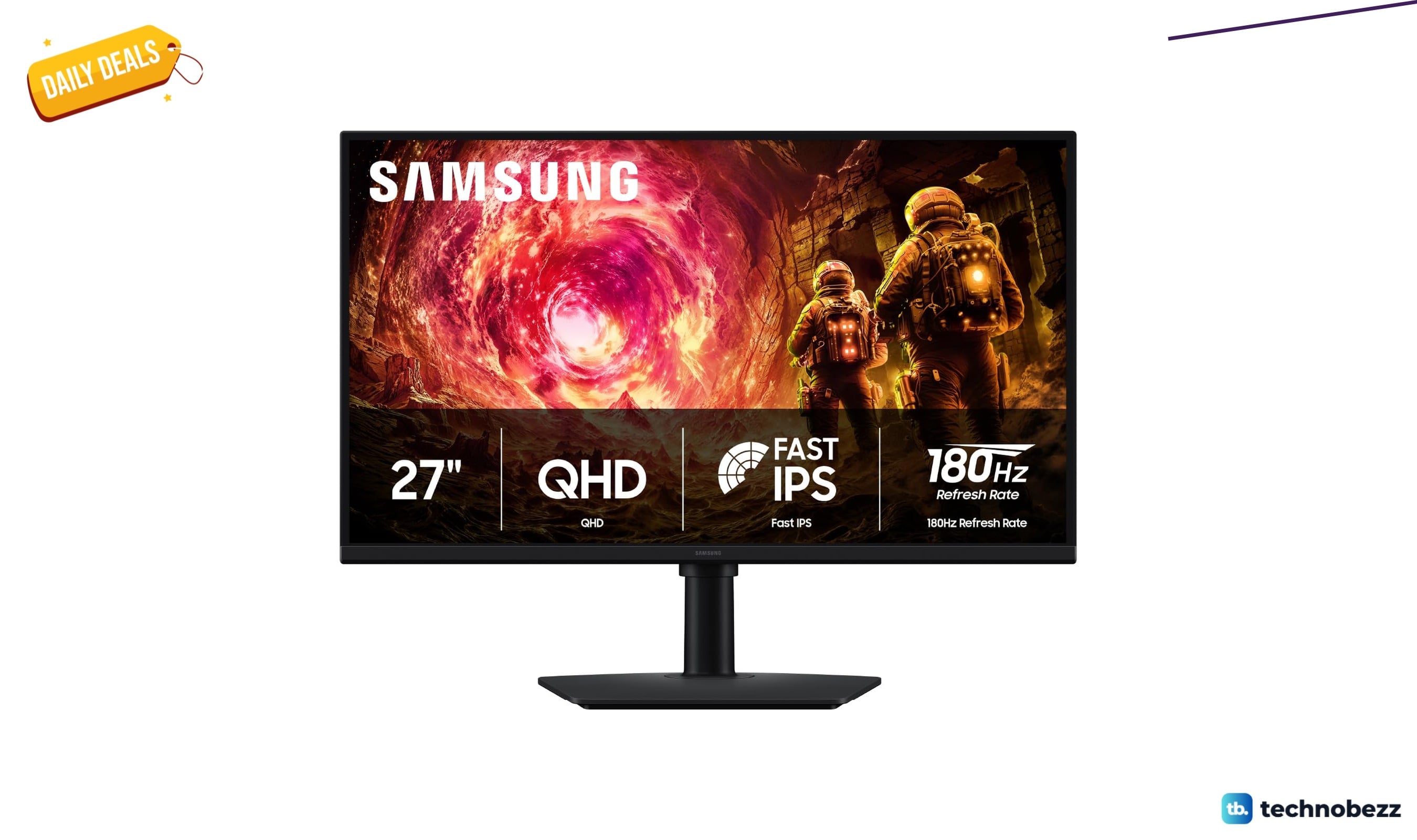 Samsung 27” Odyssey G5 QHD Gaming Monitor price drops to $169.99