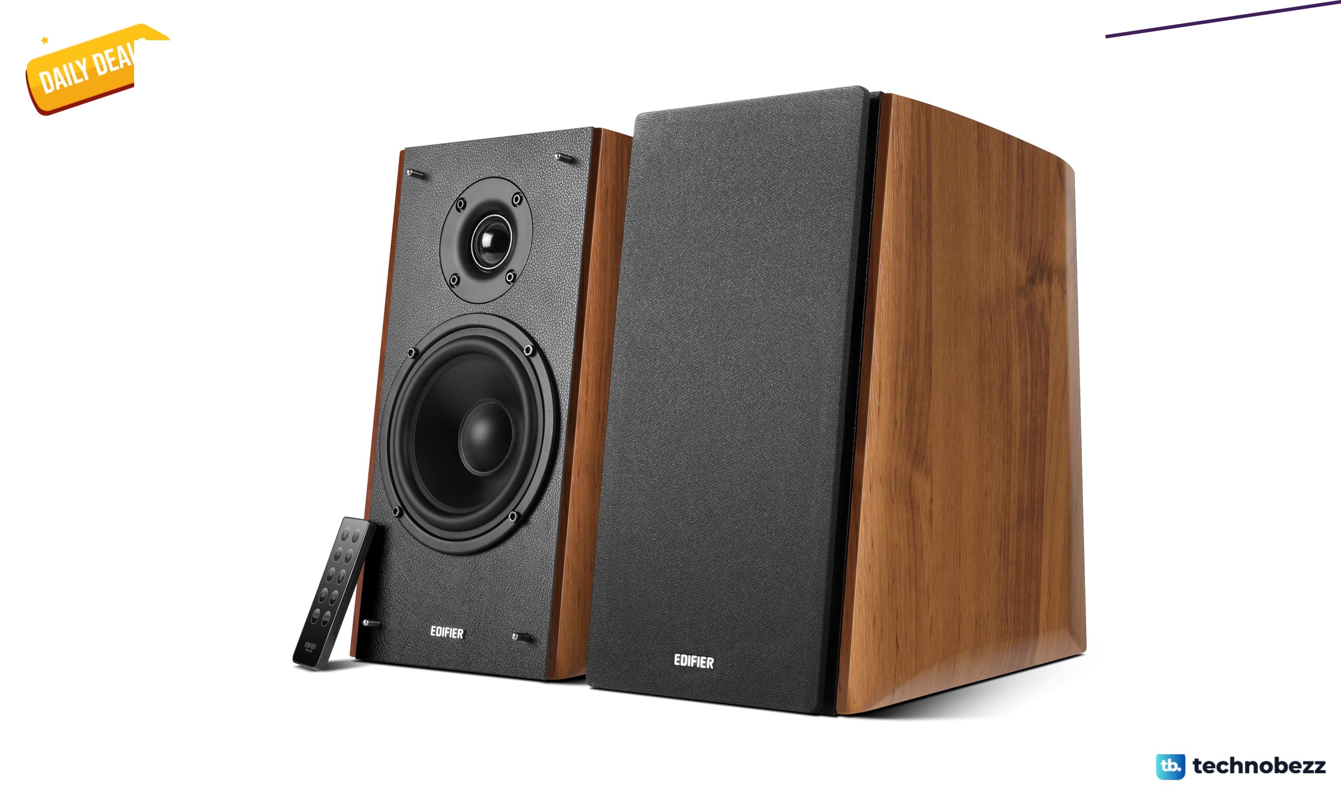 Edifier R2000DB Powered Bluetooth Bookshelf Speakers price drops to $299.98
