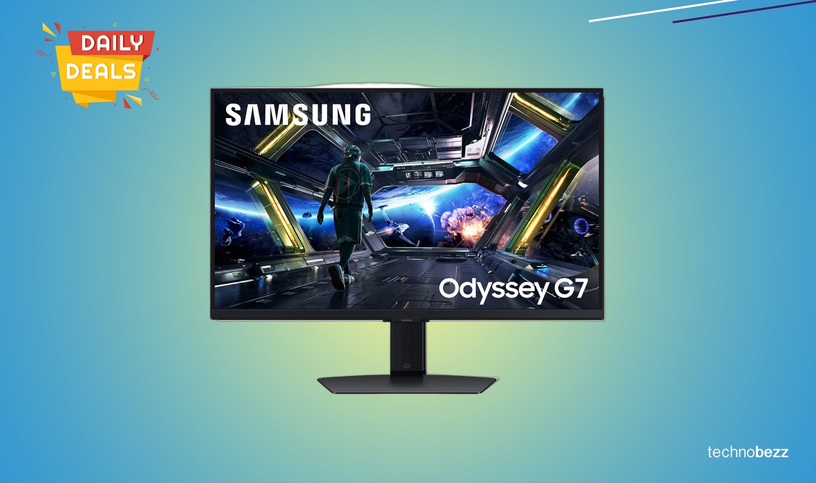 Samsung 32-Inch Odyssey G7 4K Gaming Monitor Drops to $599.99