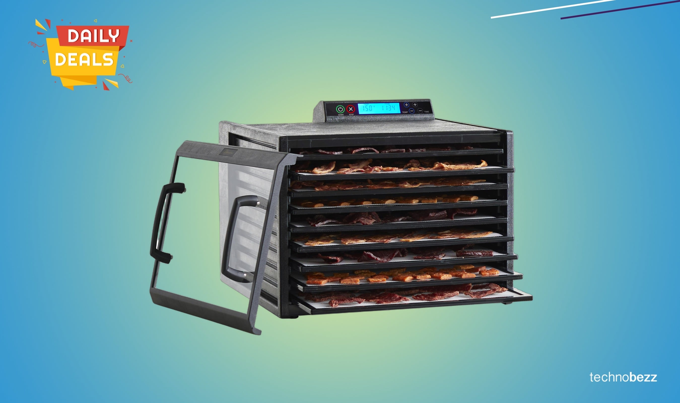 Excalibur 9-Tray Food Dehydrator price drops to $330.19