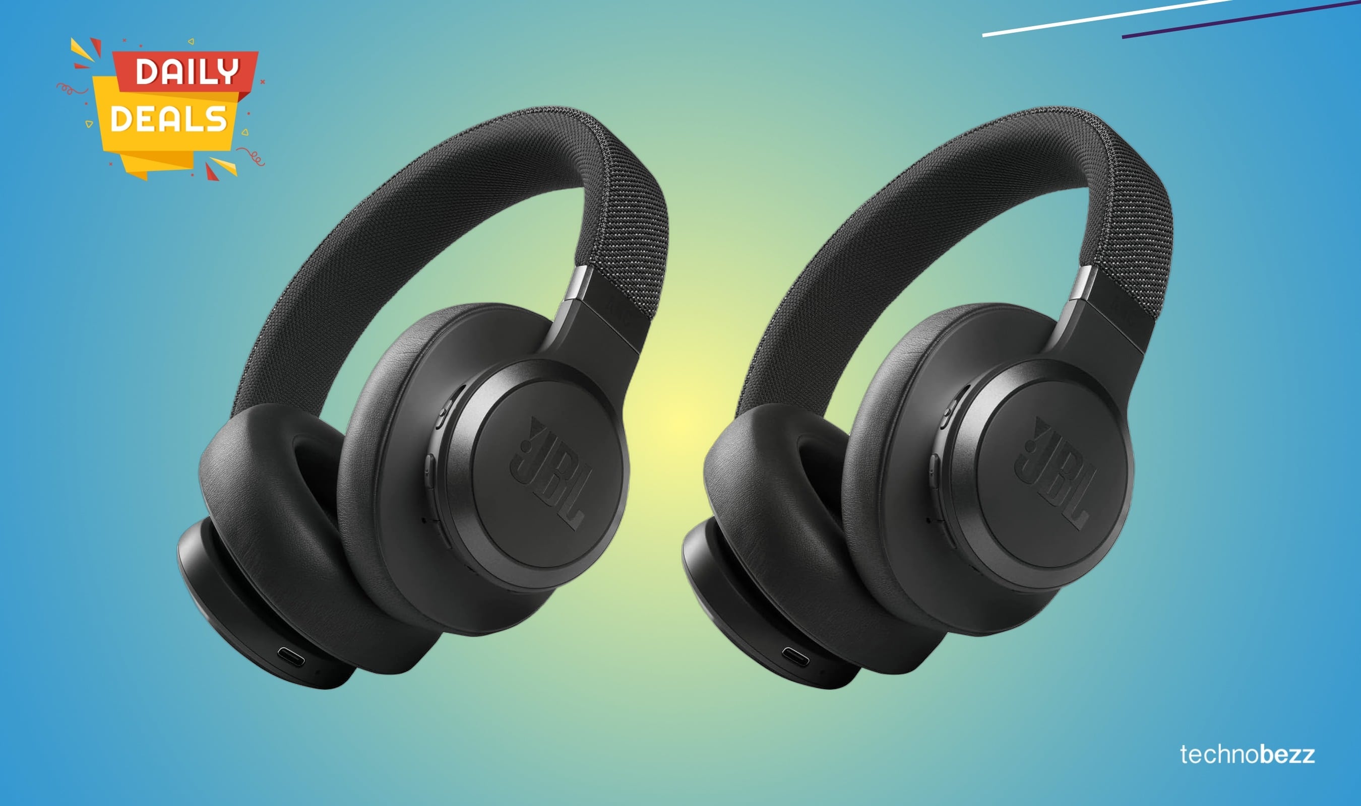 JBL Live 660NC wireless over ear headphones discounted to $151.98