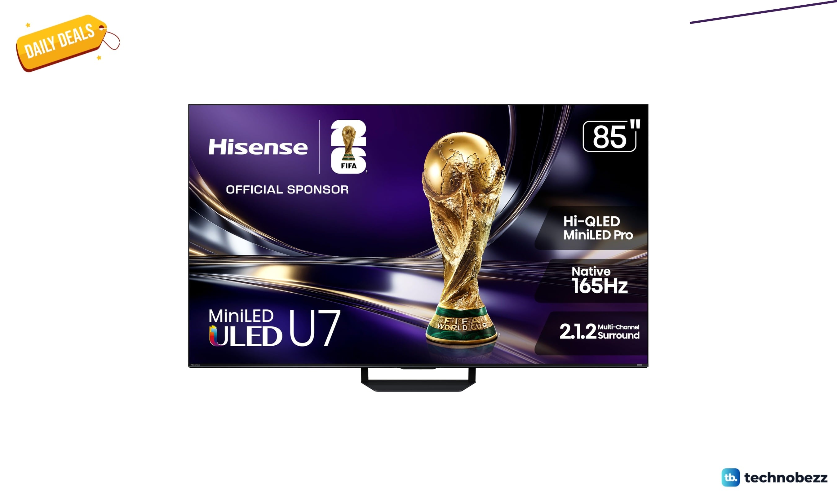 Hisense 85" U7 Mini-LED ULED 4K UHD down to $1499.99 in latest price cut