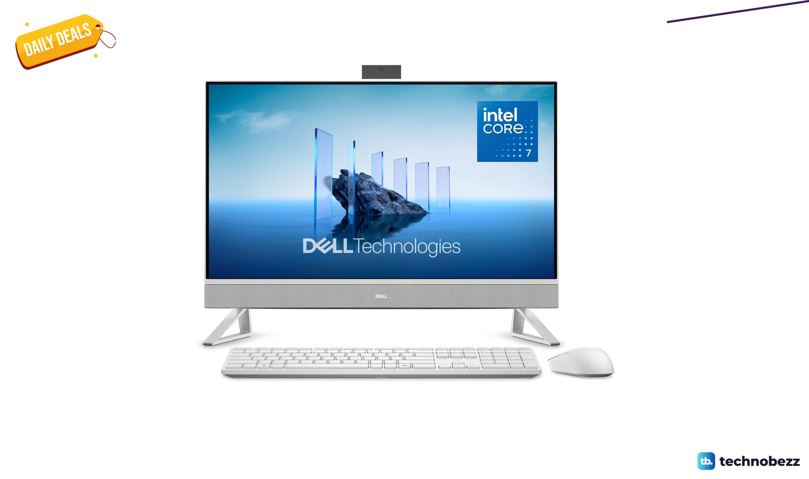 Dell 27 Inch All-in-One Desktop with Intel Core 7 drops to $1299.99