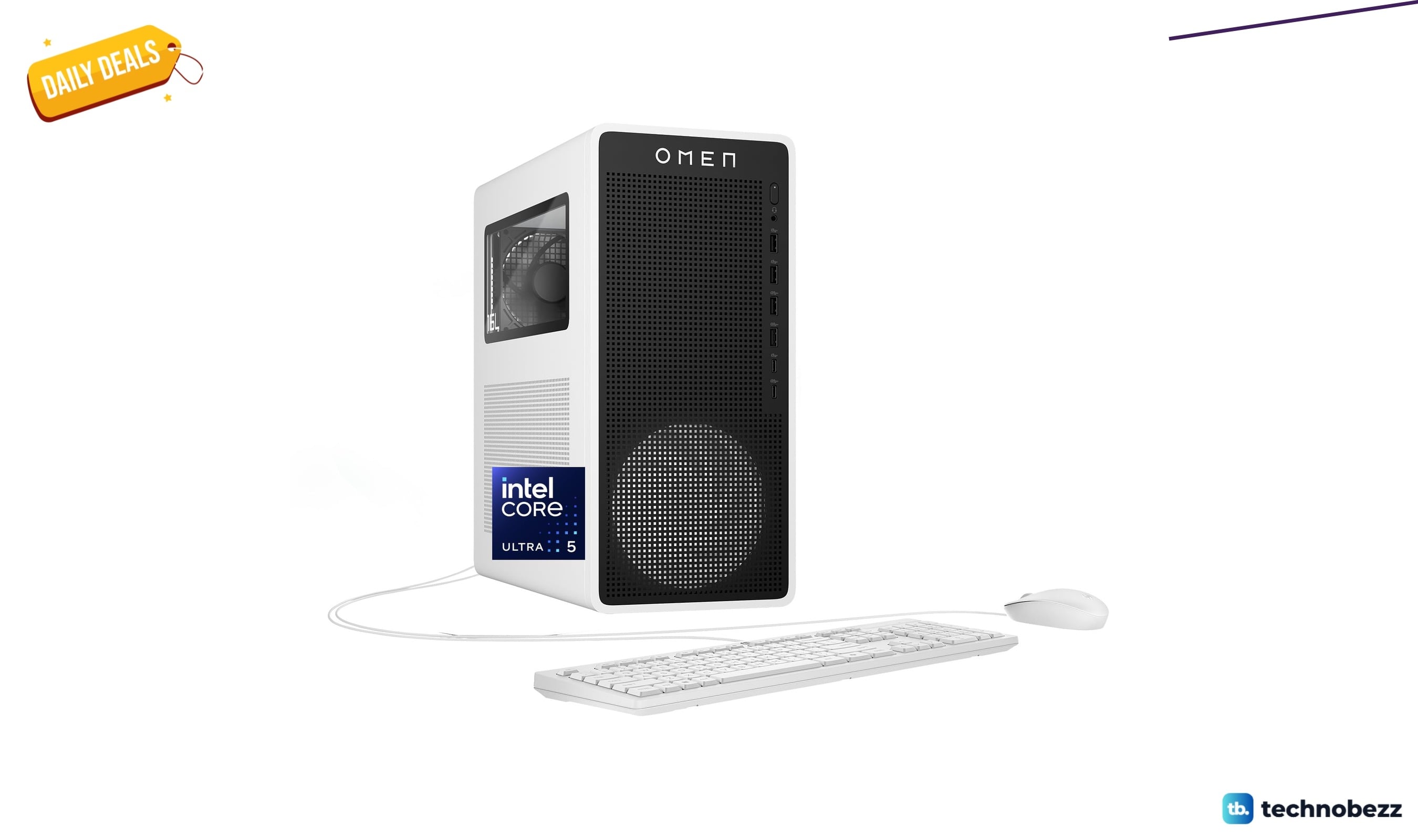 HP OMEN 16L Gaming Desktop PC with Intel Core Ultra 5 drops to $1337.87