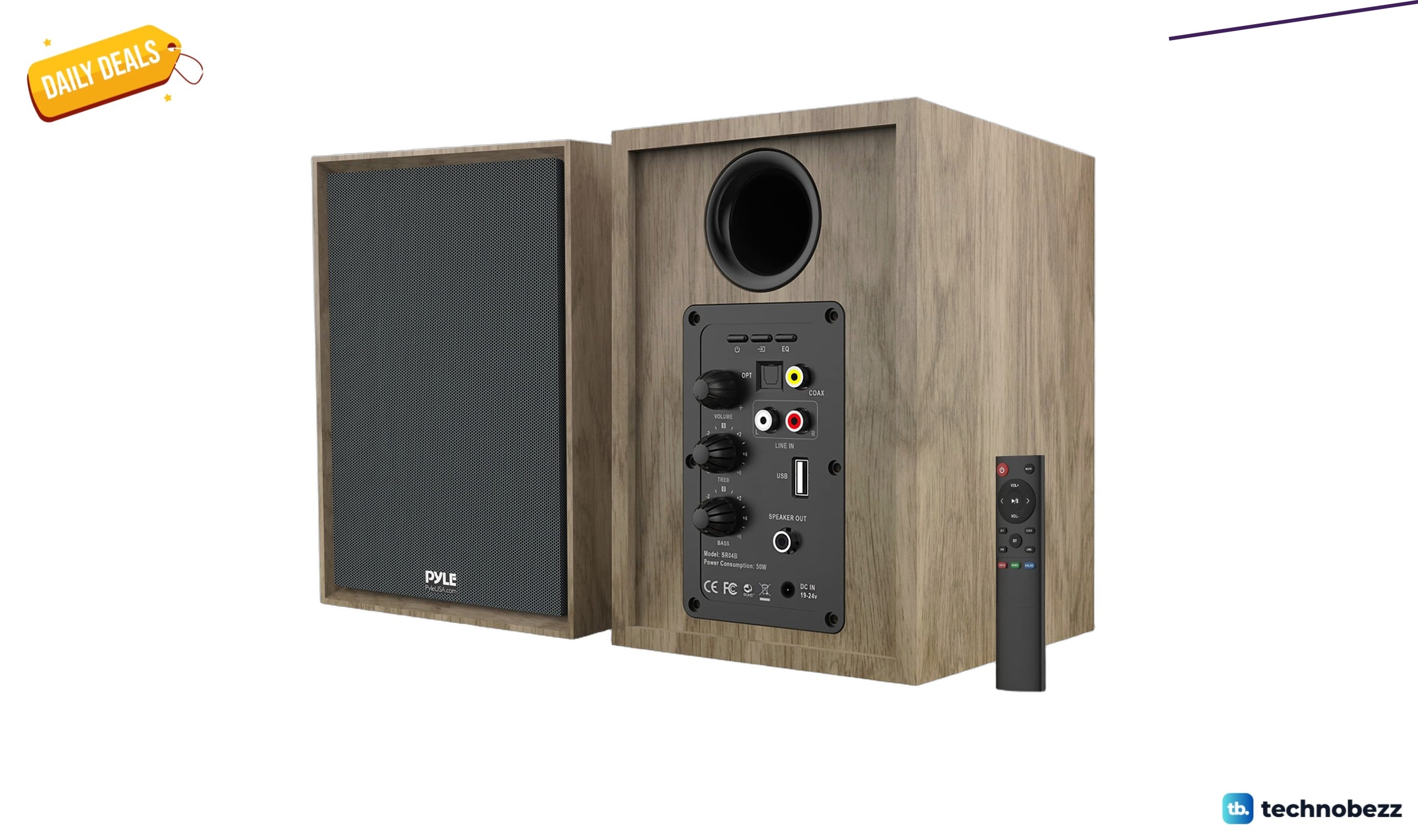 PyleUsa bookshelf speakers discounted to $129.99 below recent average