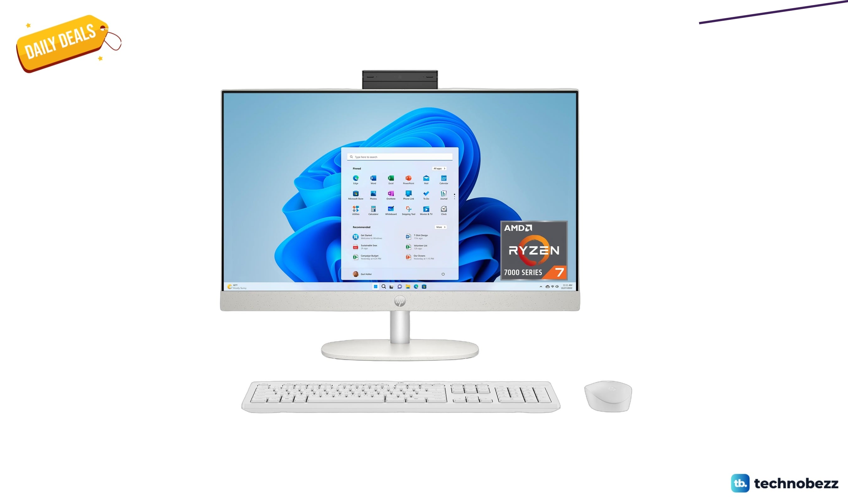 HP 23.8 All-in-One Desktop PC with FHD Touchscreen drops to $899.99