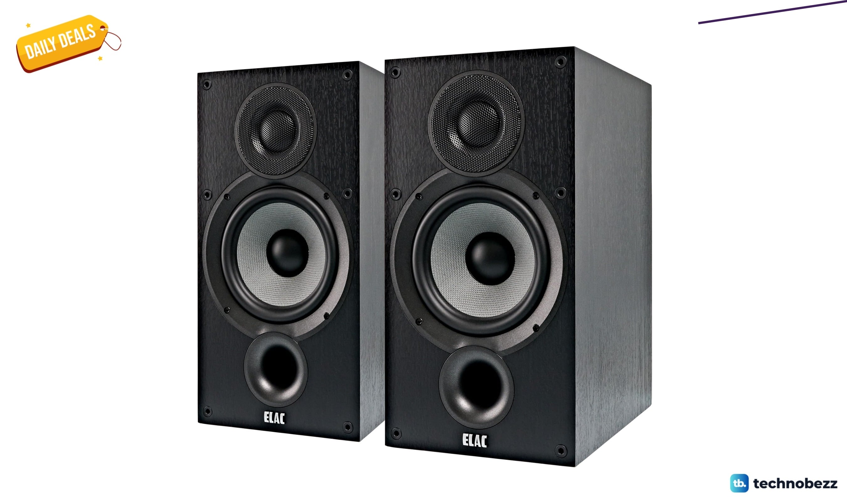 ELAC Debut 2.0 B6.2 Bookshelf Speakers discounted to $329 at Amazon