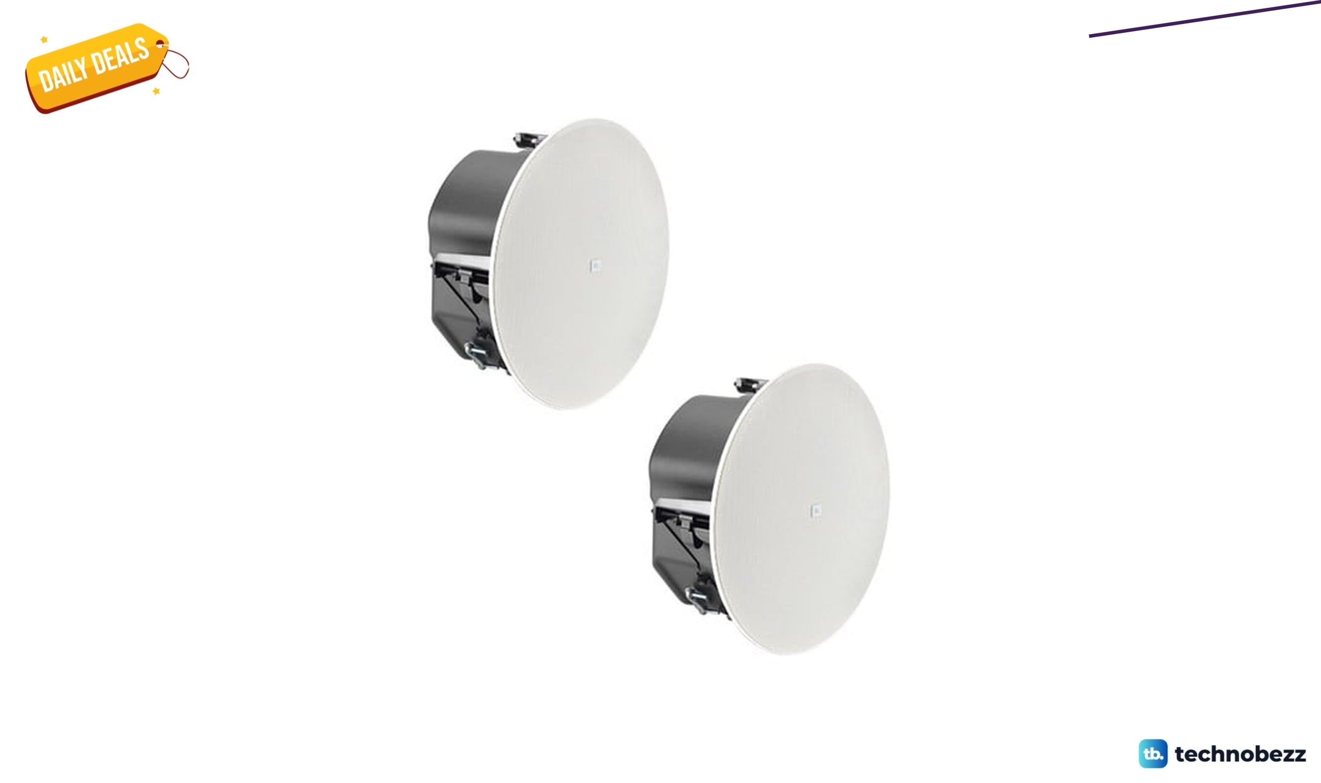 JBL Professional-Control 447LP 6.5 Inch Two-Way Coaxial Speakers Now $249.99 at Woot