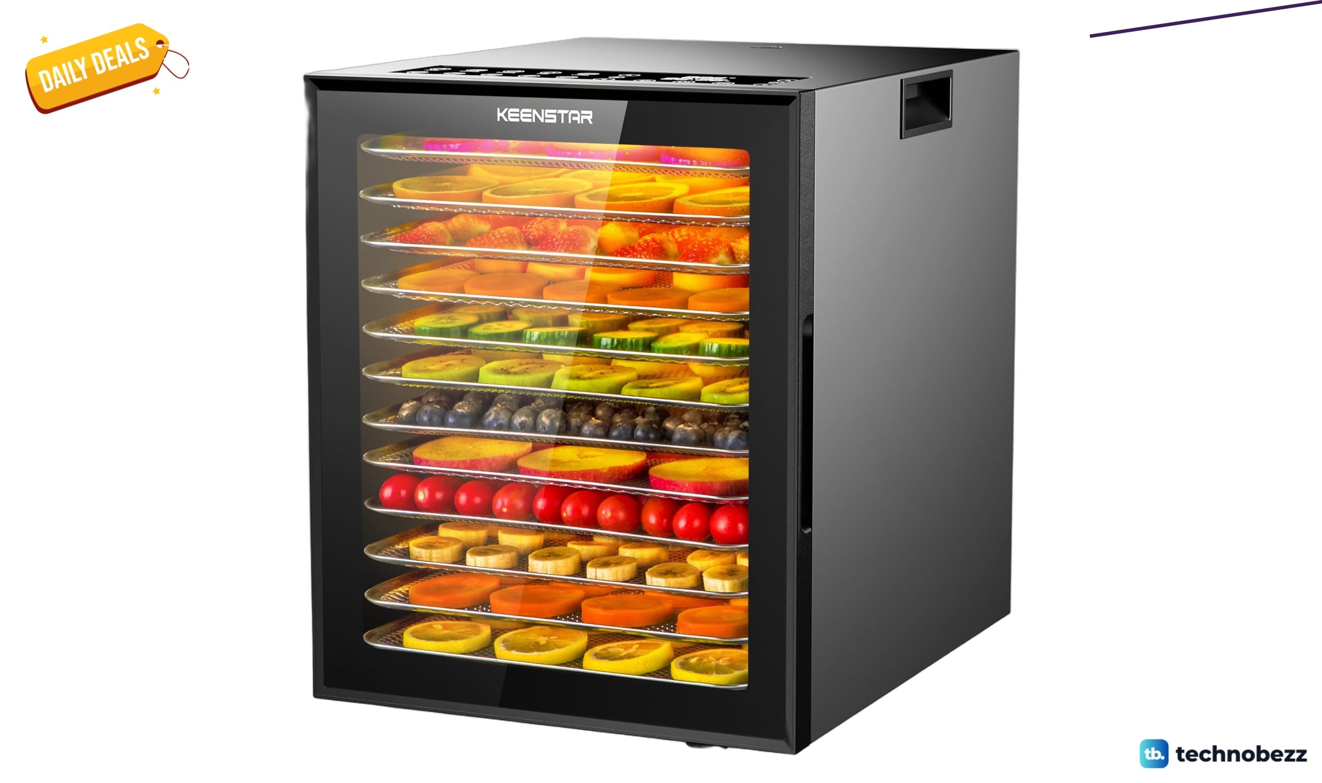 KEENSTAR FD-1008 food dehydrator drops to $190.17 on Amazon
