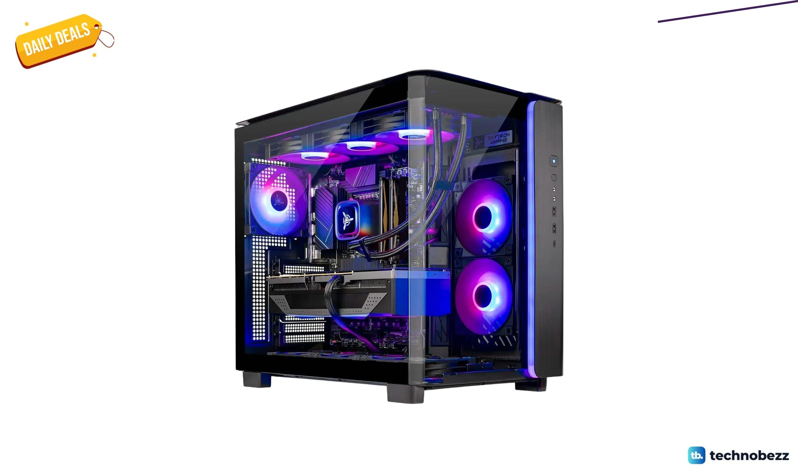 Skytech Gaming King 95 PC with Intel Ultra 7 270K drops to $3099.99
