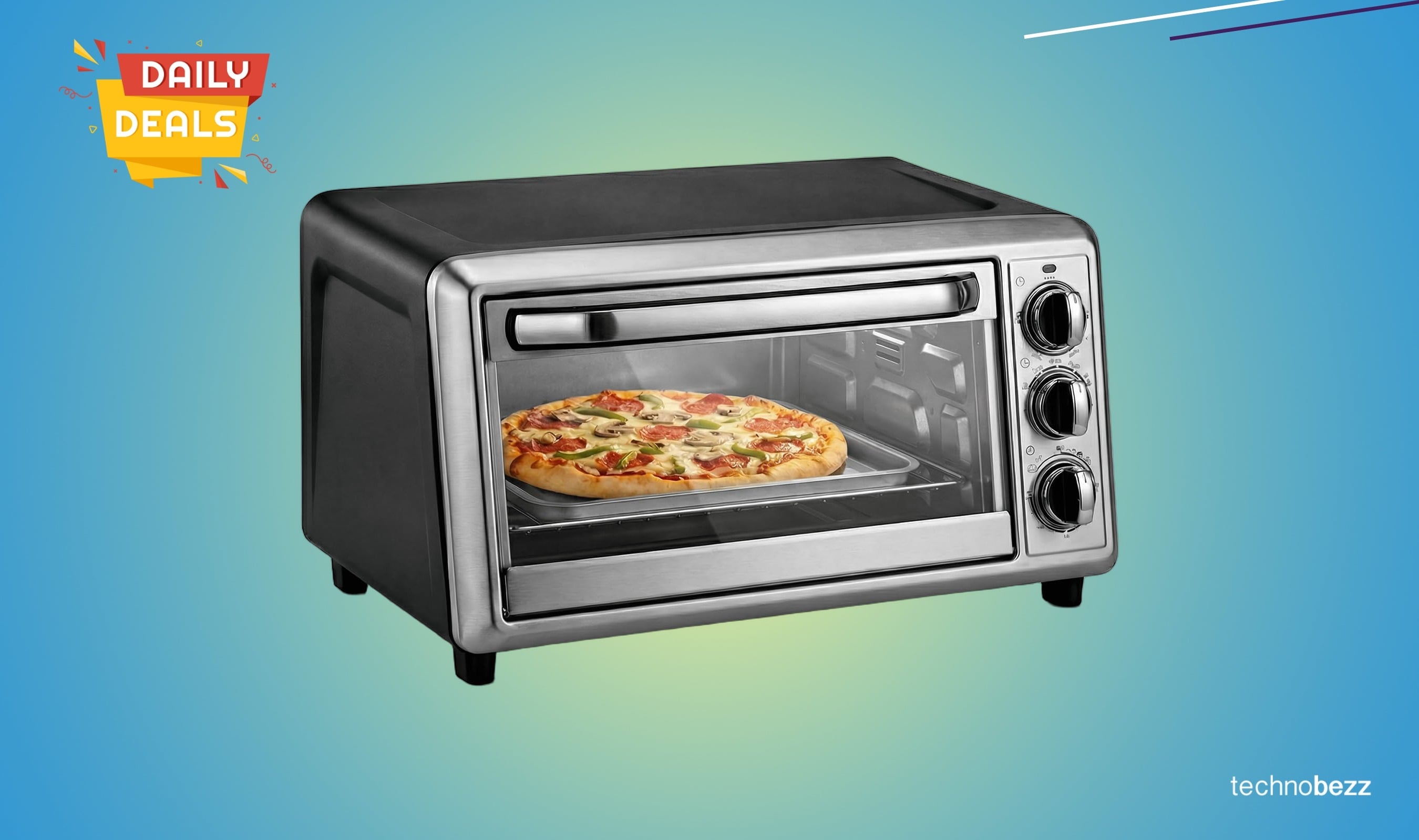 NEWBULIG 19QT Countertop Toaster Oven drops to $54.99 on Amazon