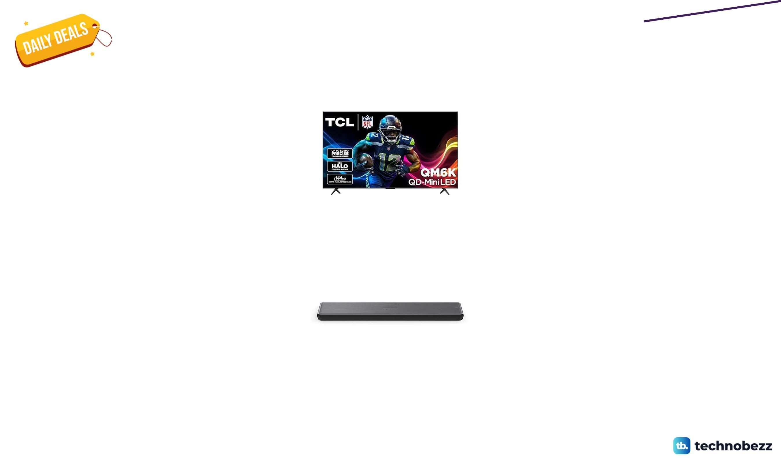 TCL QM6K 65-inch QD-Mini LED TV bundle falls to $597.98