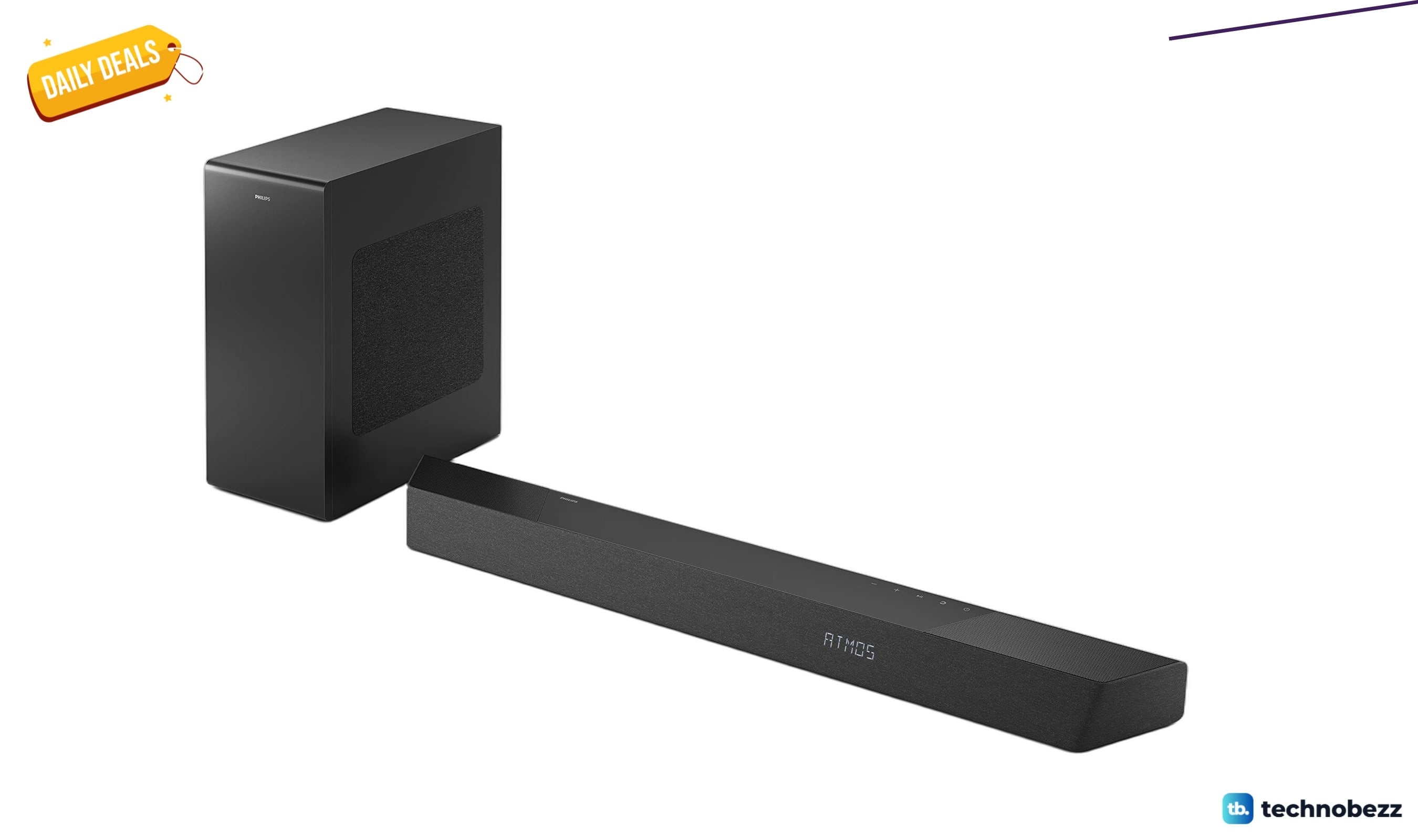 PHILIPS B8907 Soundbar 3.1.2 drops to $436.30, down from $599.99
