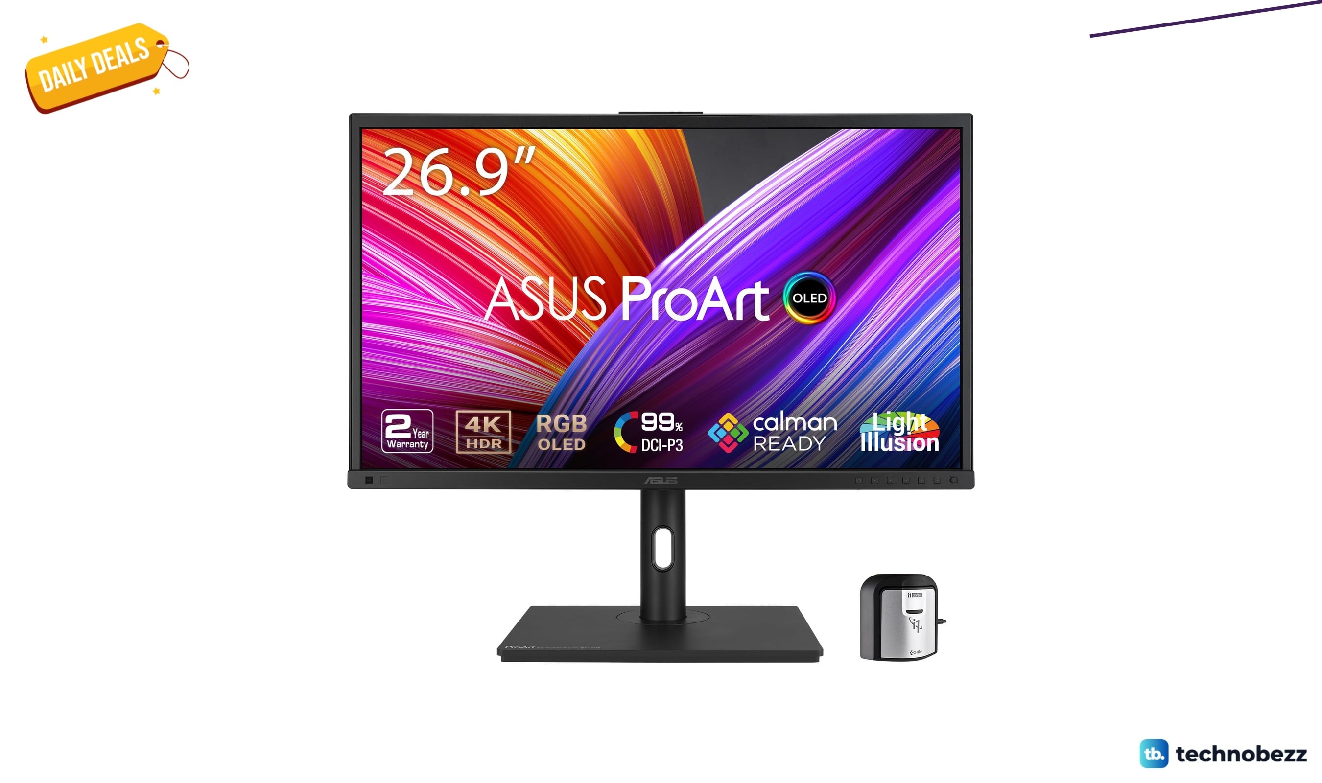ASUS ProArt PA27DCE-K 27 4K RGB OLED drops to $1099 on Amazon