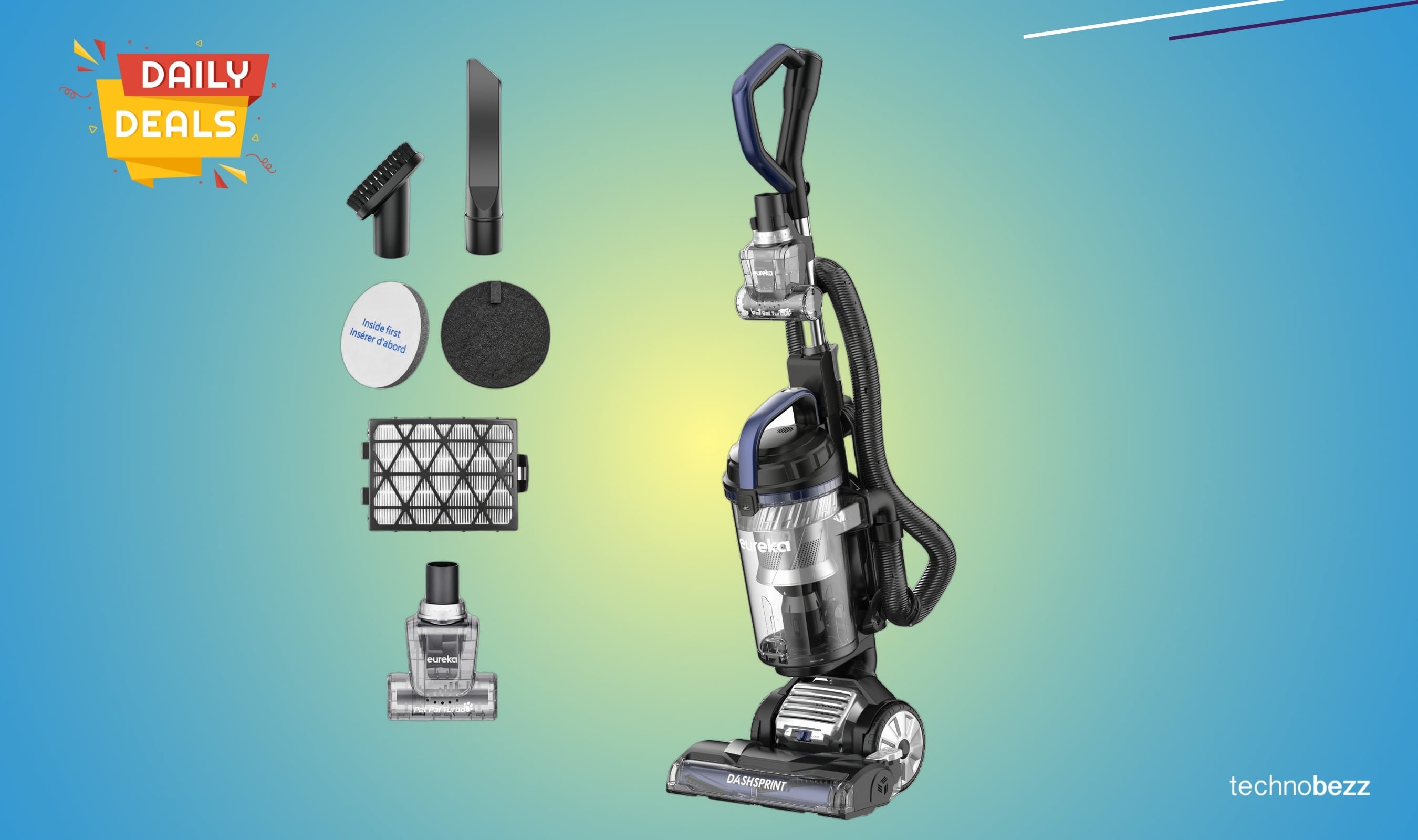 Eureka Upright Vacuum Cleaner drops to $103.97 on Amazon