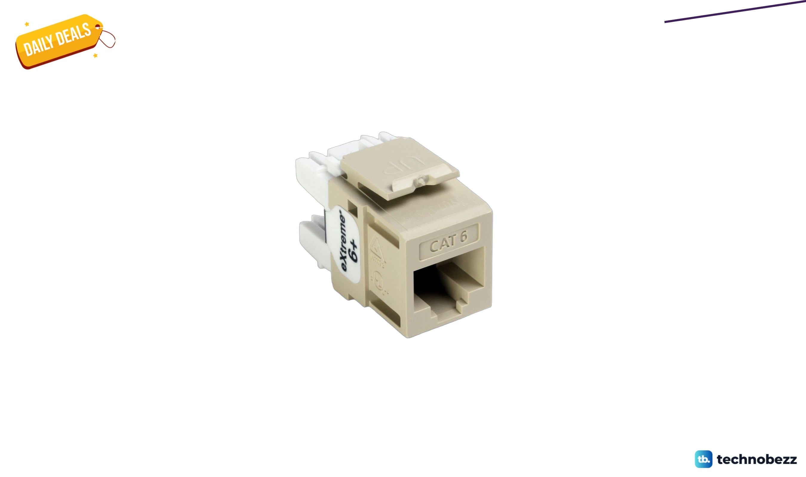Leviton Extreme 6+ QuickPort Connector drops to $537.21 for 150 pack