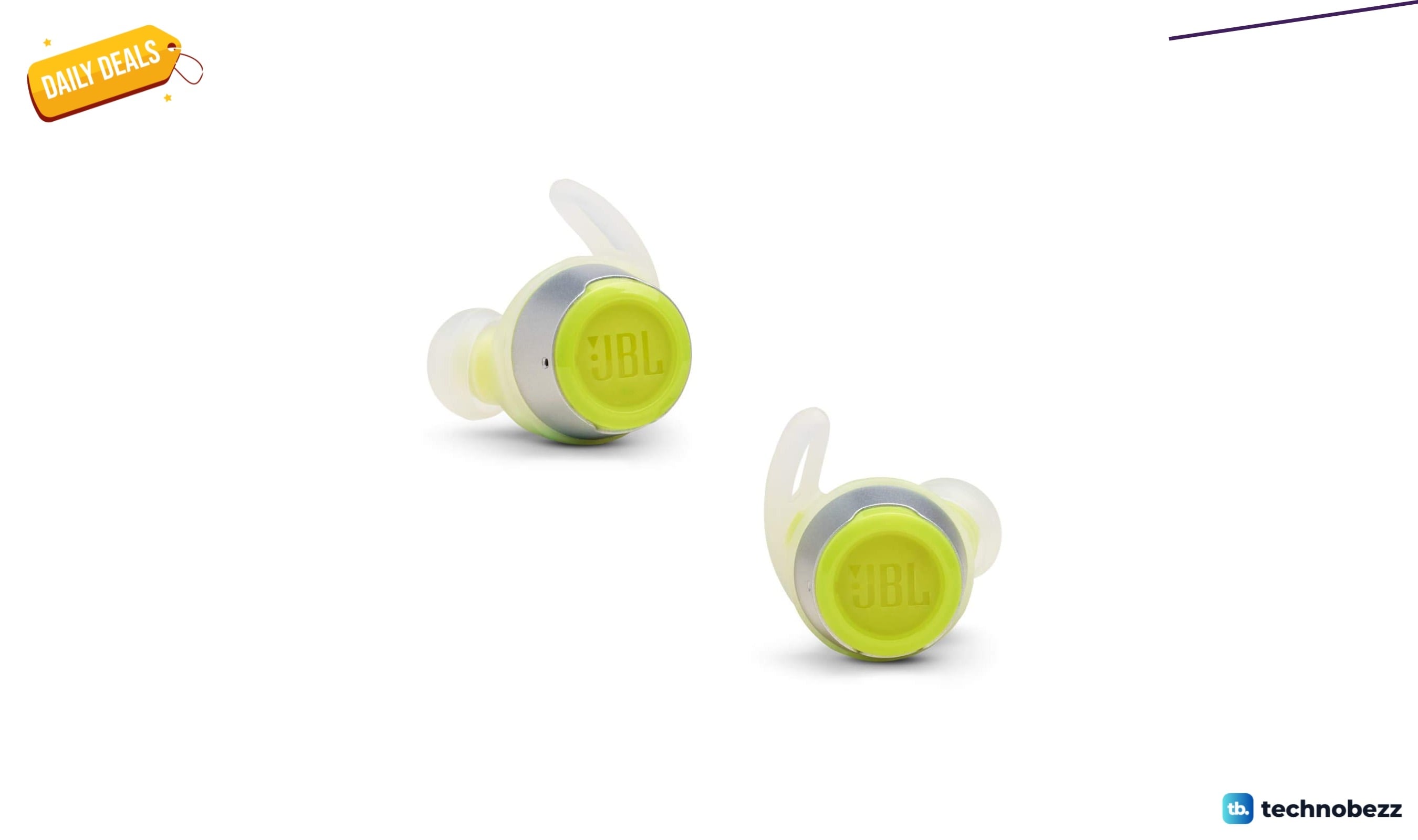 JBL Reflect Flow Wireless Sport Earbuds Green now $93.66, down from $112.88